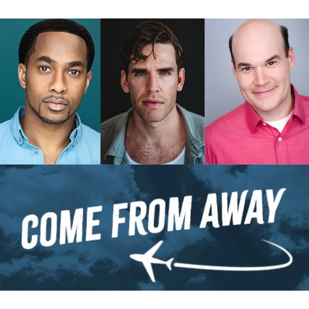 Congrats to @edredutomi , @lordbranner , @aaronkab who open Come From Away at @asolorep tonight.