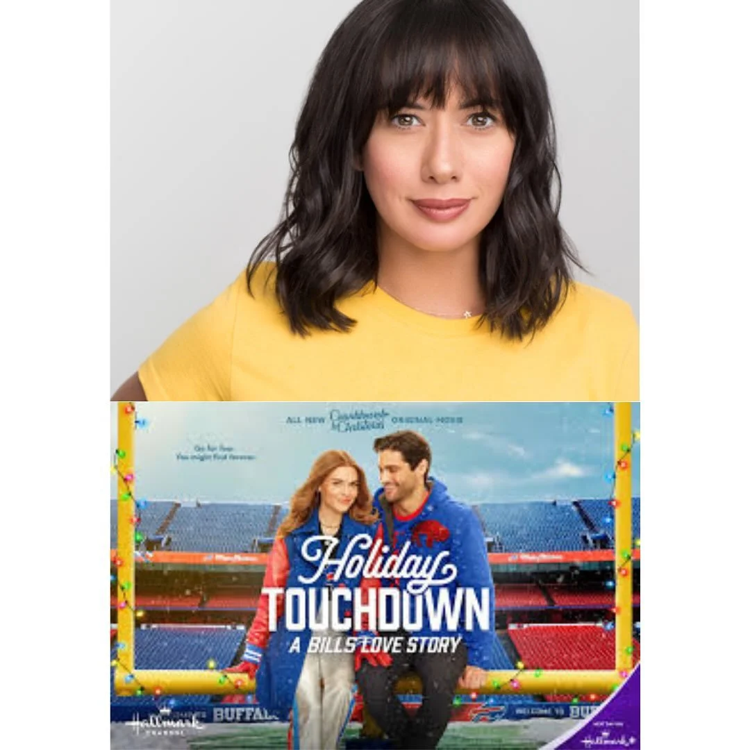 Catch @mariandtorres in Holiday Touchdown premiering tonight.