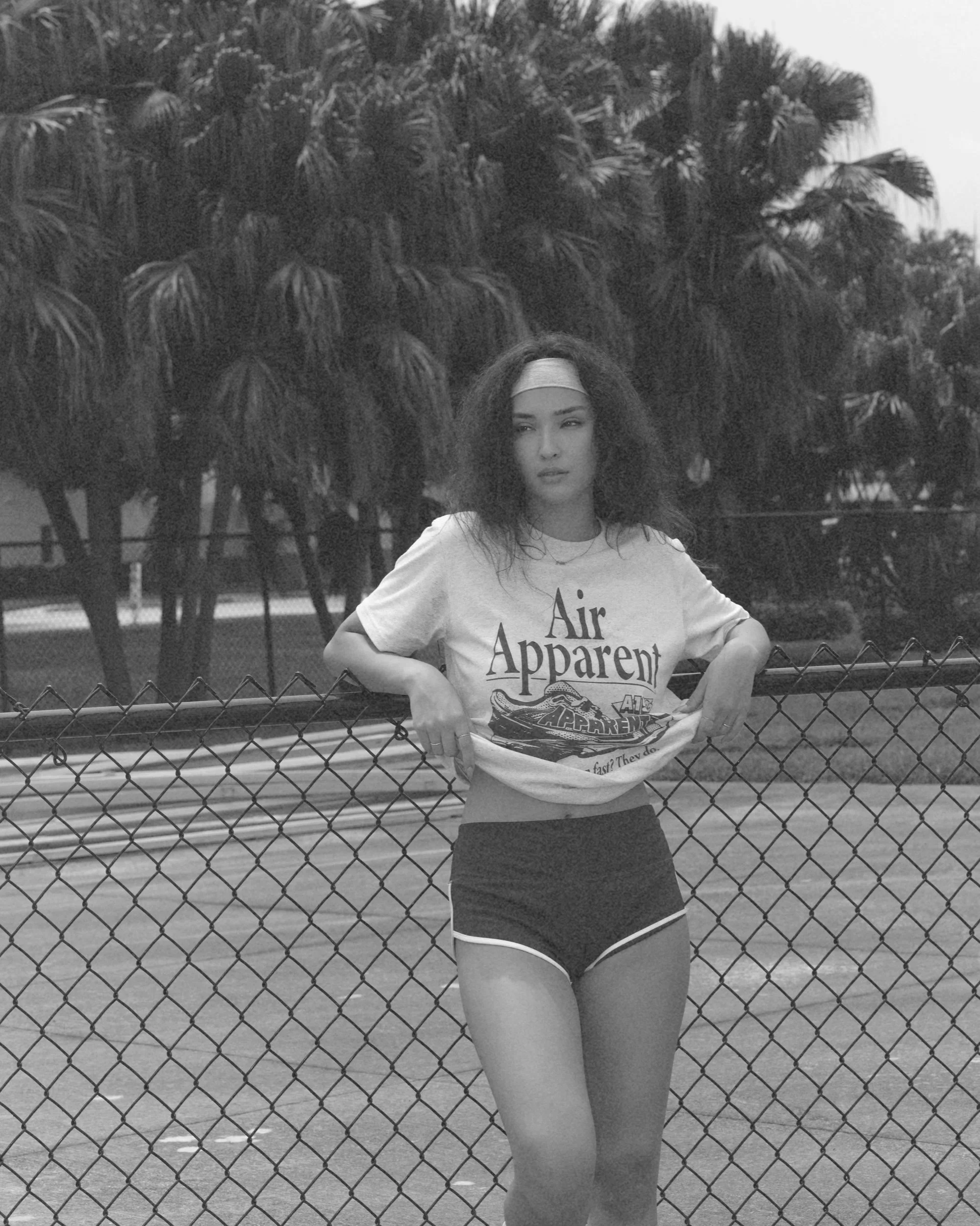 Track Star Tee /Ash