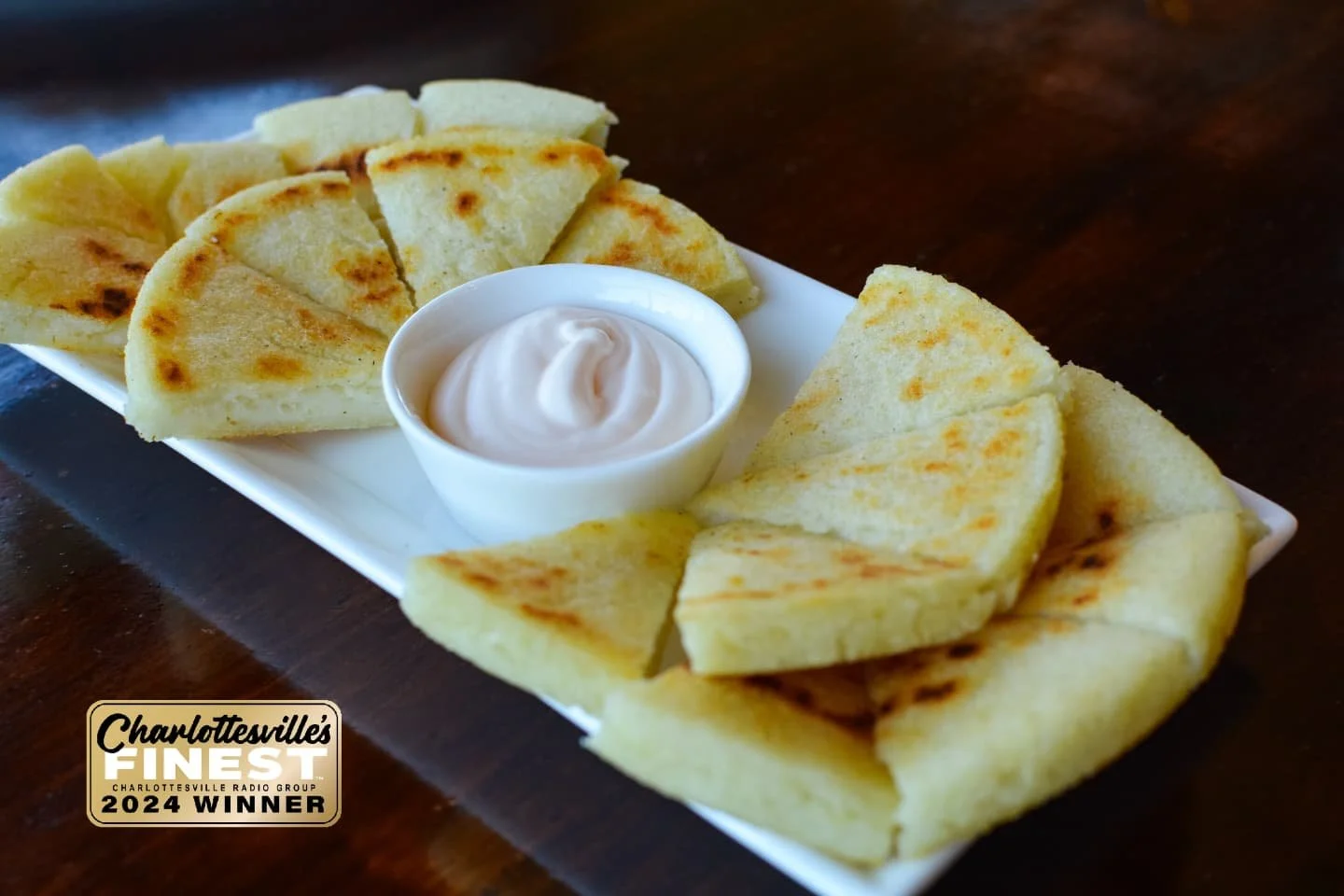 Thank you, Charlottesville, for choosing our Venezuelan Arepa as the best cultural food of 2024 @charlottesvillesfinest 
As Venezuelan immigrants, we feel very proud to have the opportunity to show the best of our culture through our food. Our entire