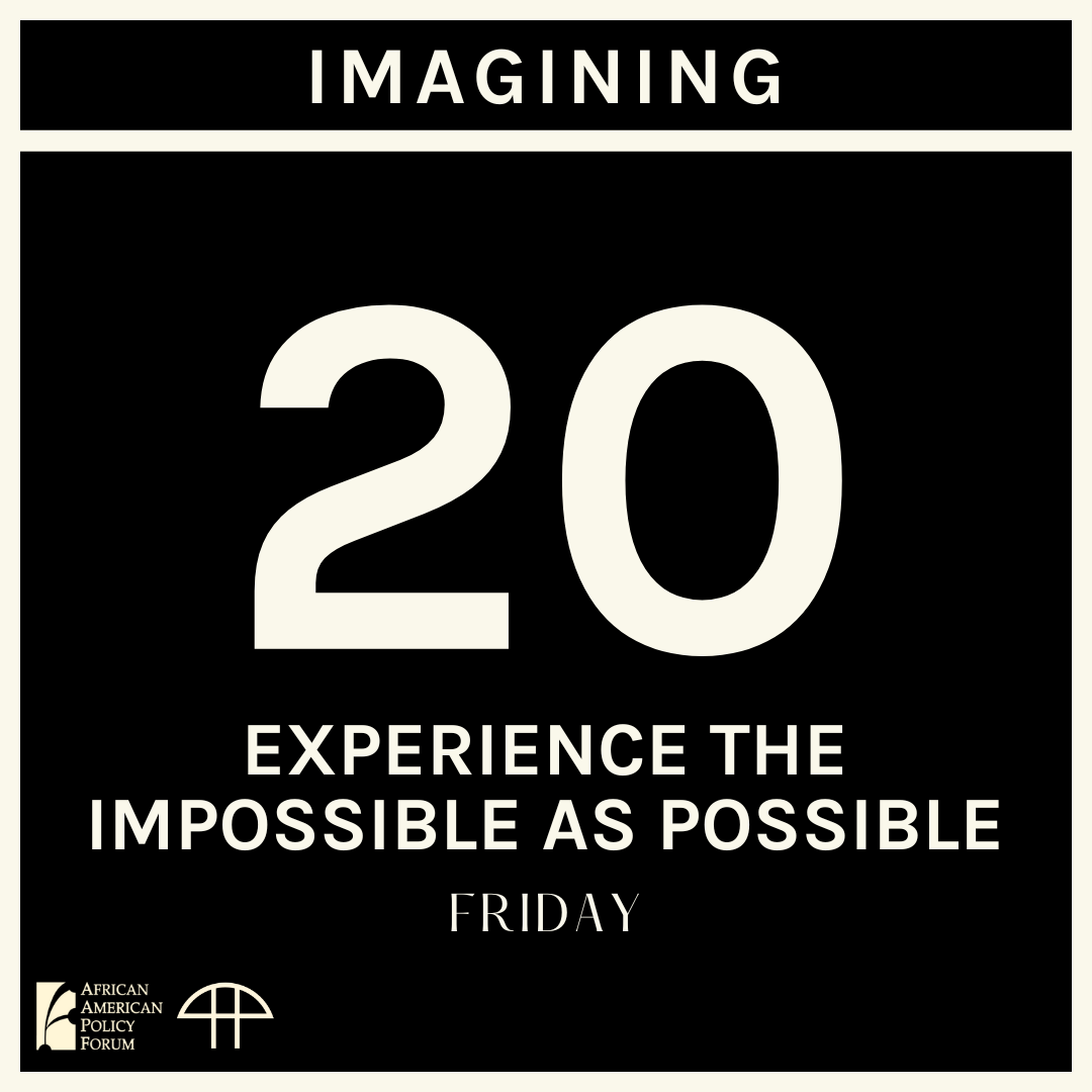 Day 20 - Experience the Impossible as Possible