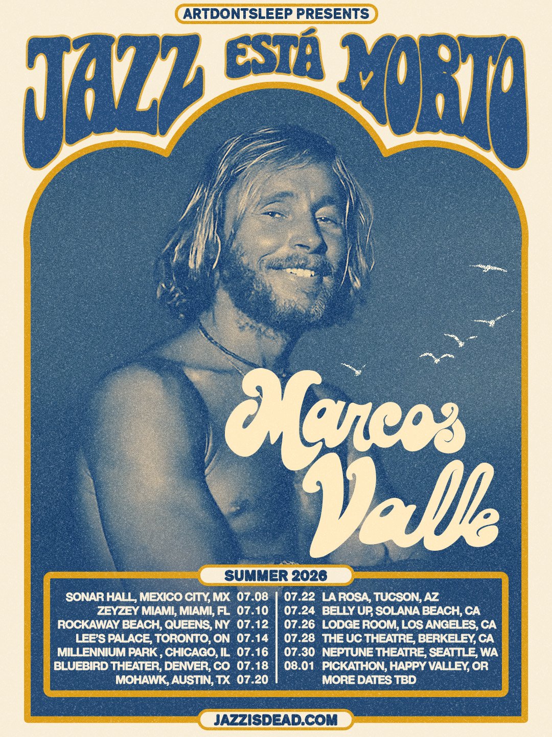 Jazz Está Morto: Marcos Valle Summer Tour