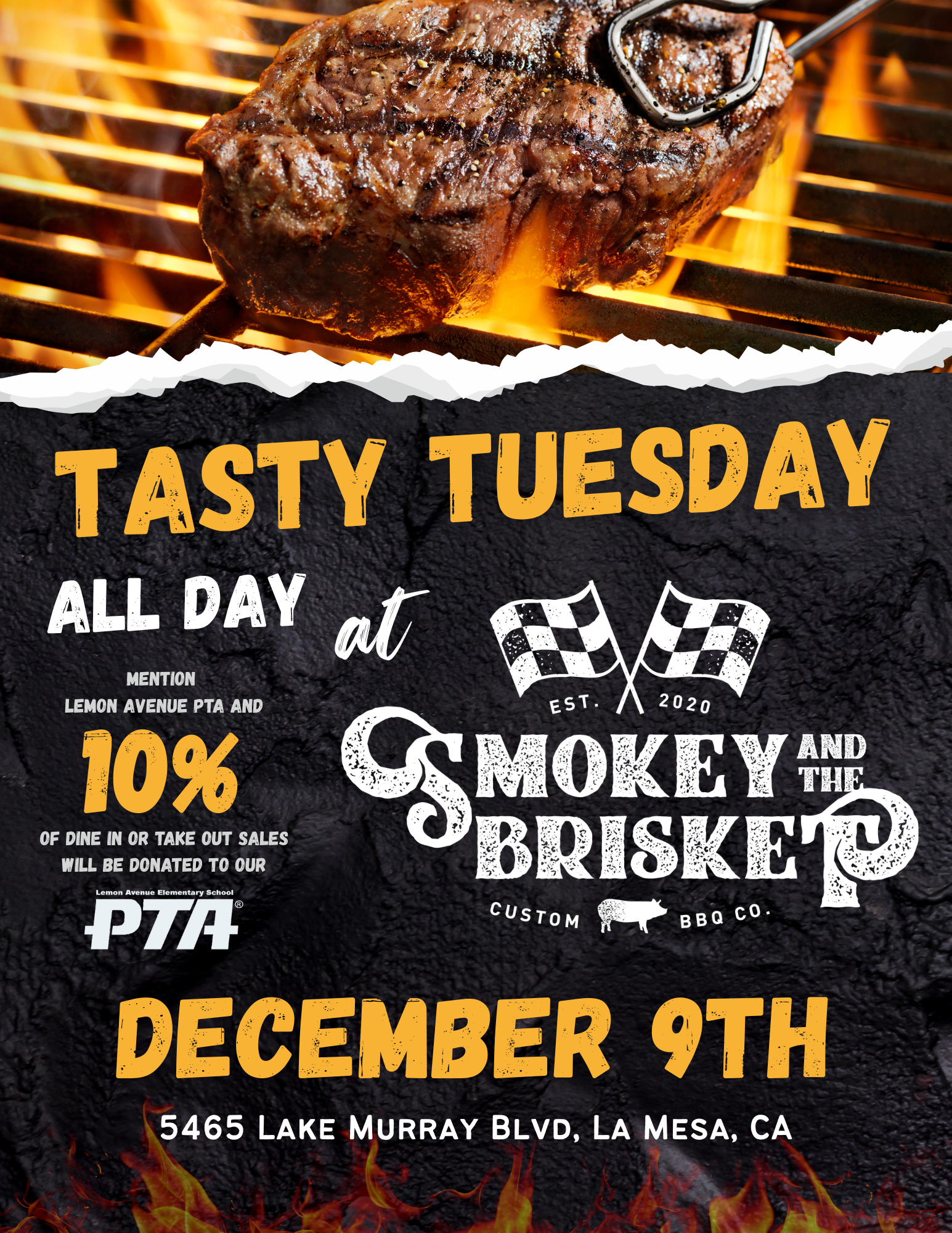Tasty Tuesday - Smokey and the Brisket