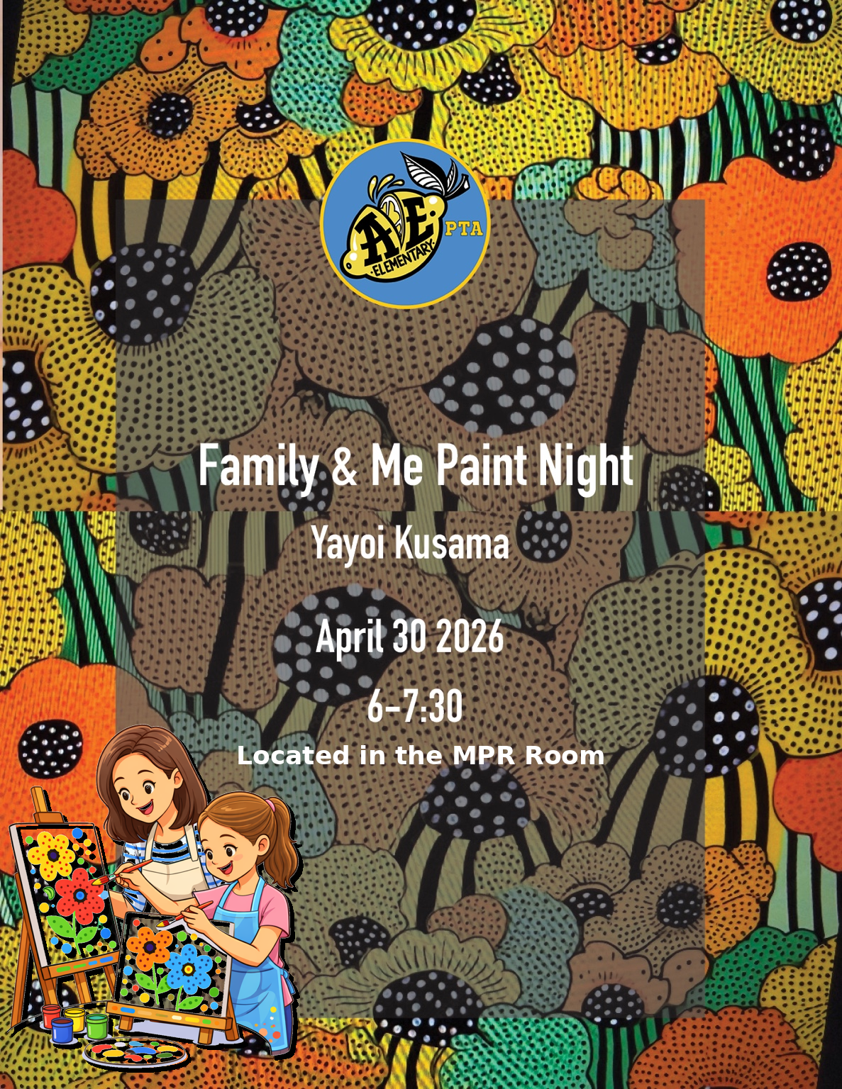 Family and Me Paint Night