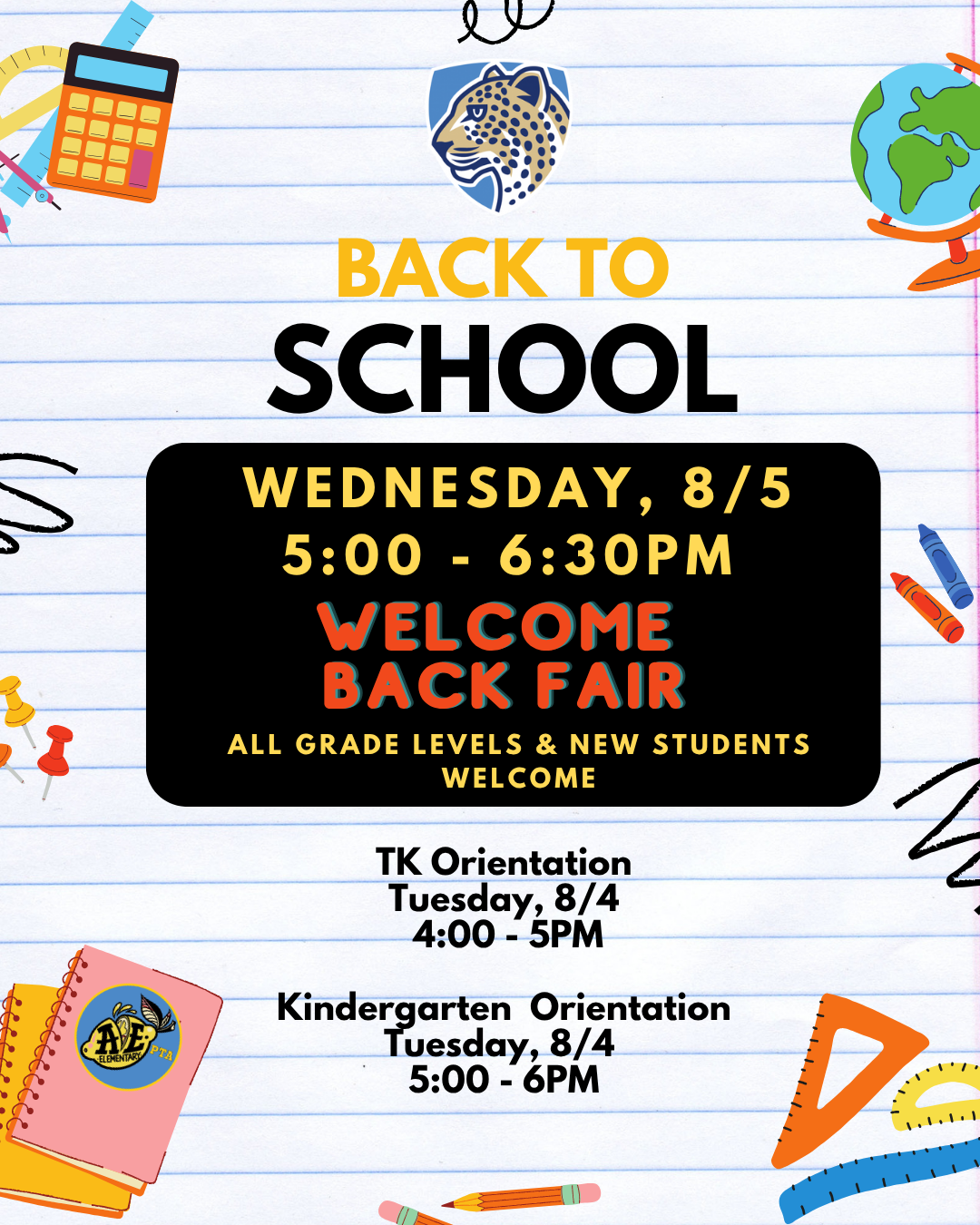 TK & Kindergarten Orientaton 