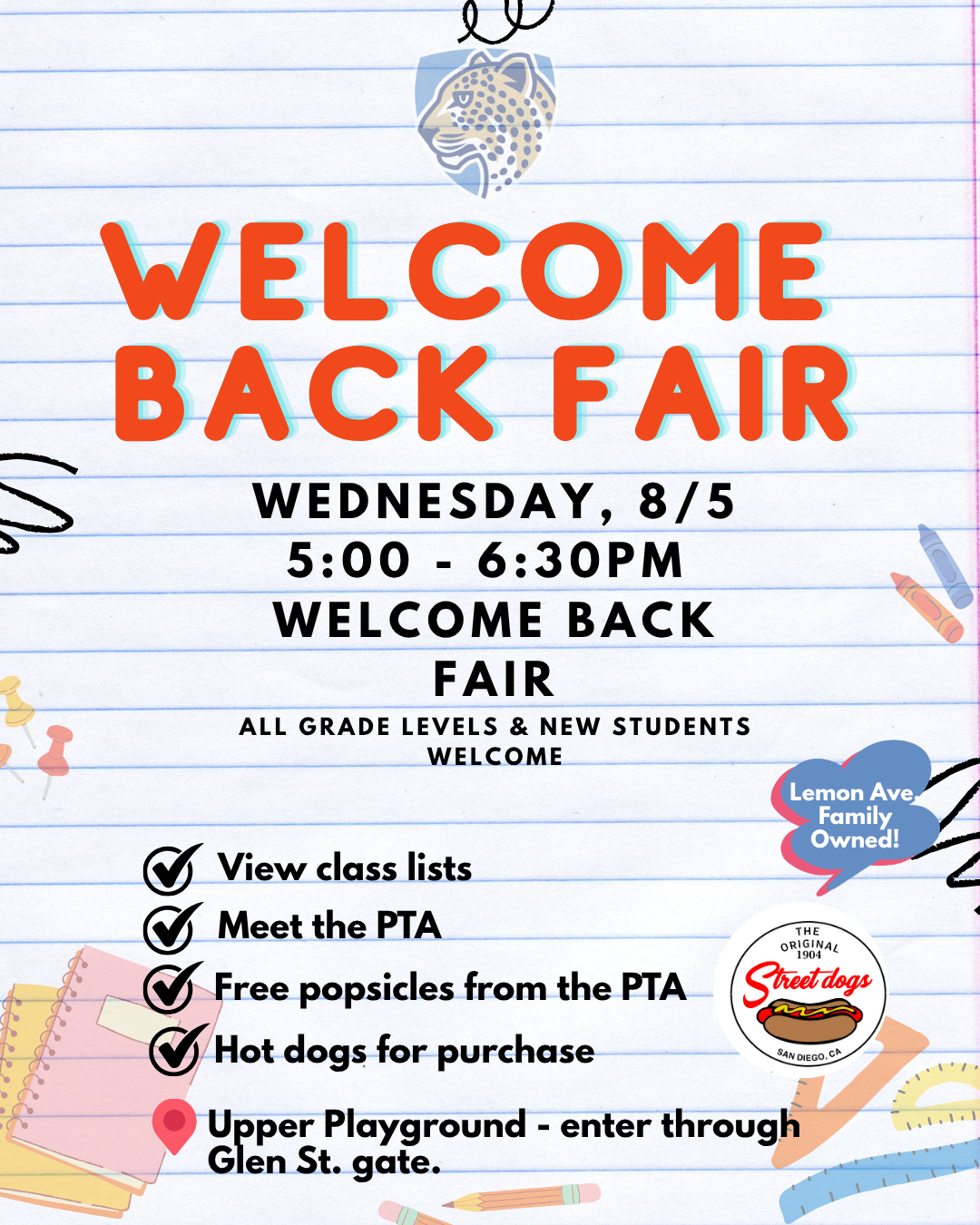 Welcome Back Fair