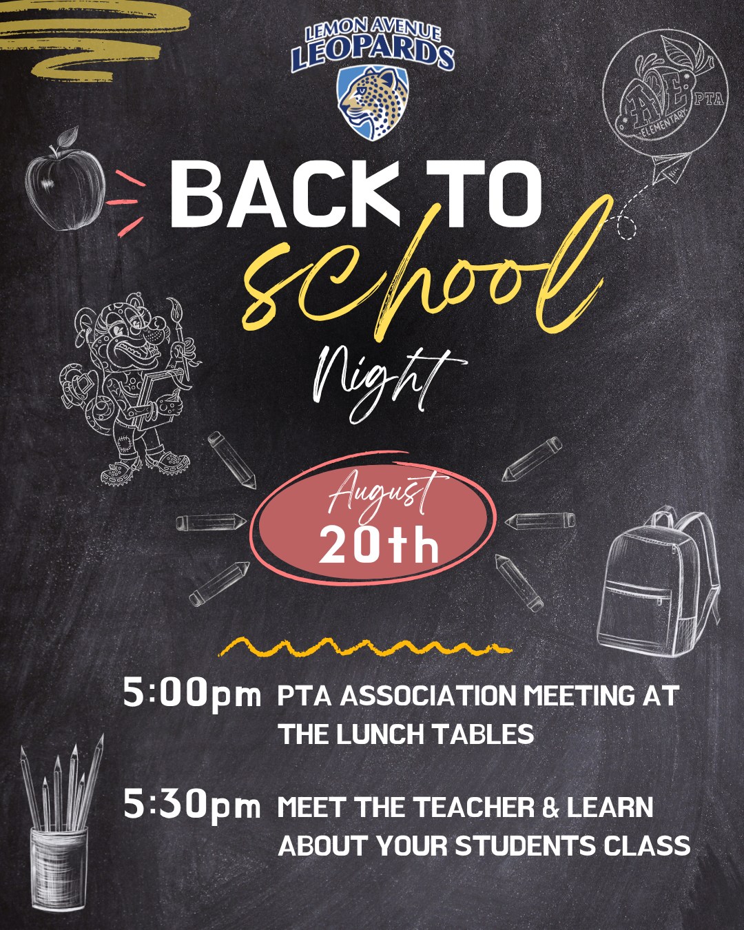 Back to School Night