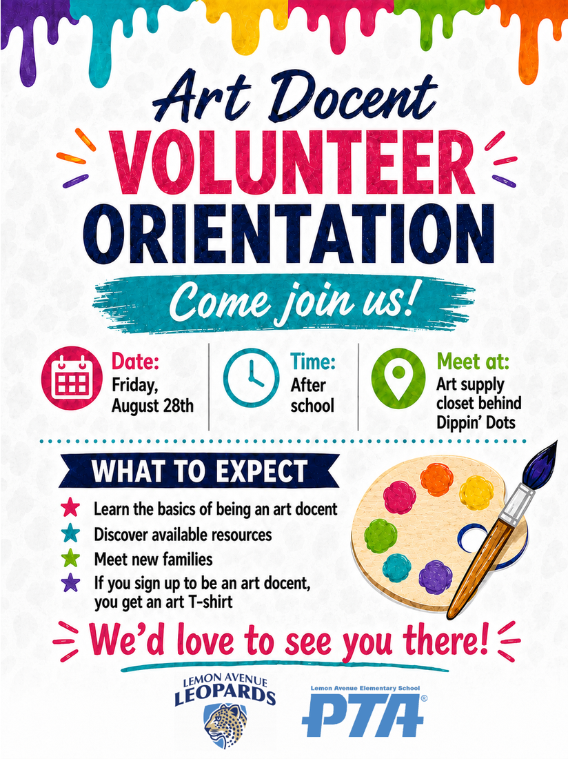 Art Docent Orientation 