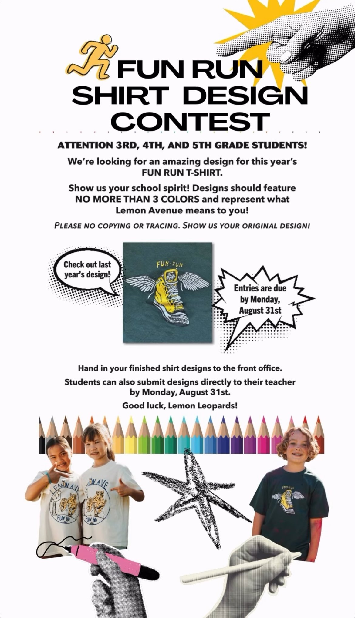 Fun Run T-Shirt Contest