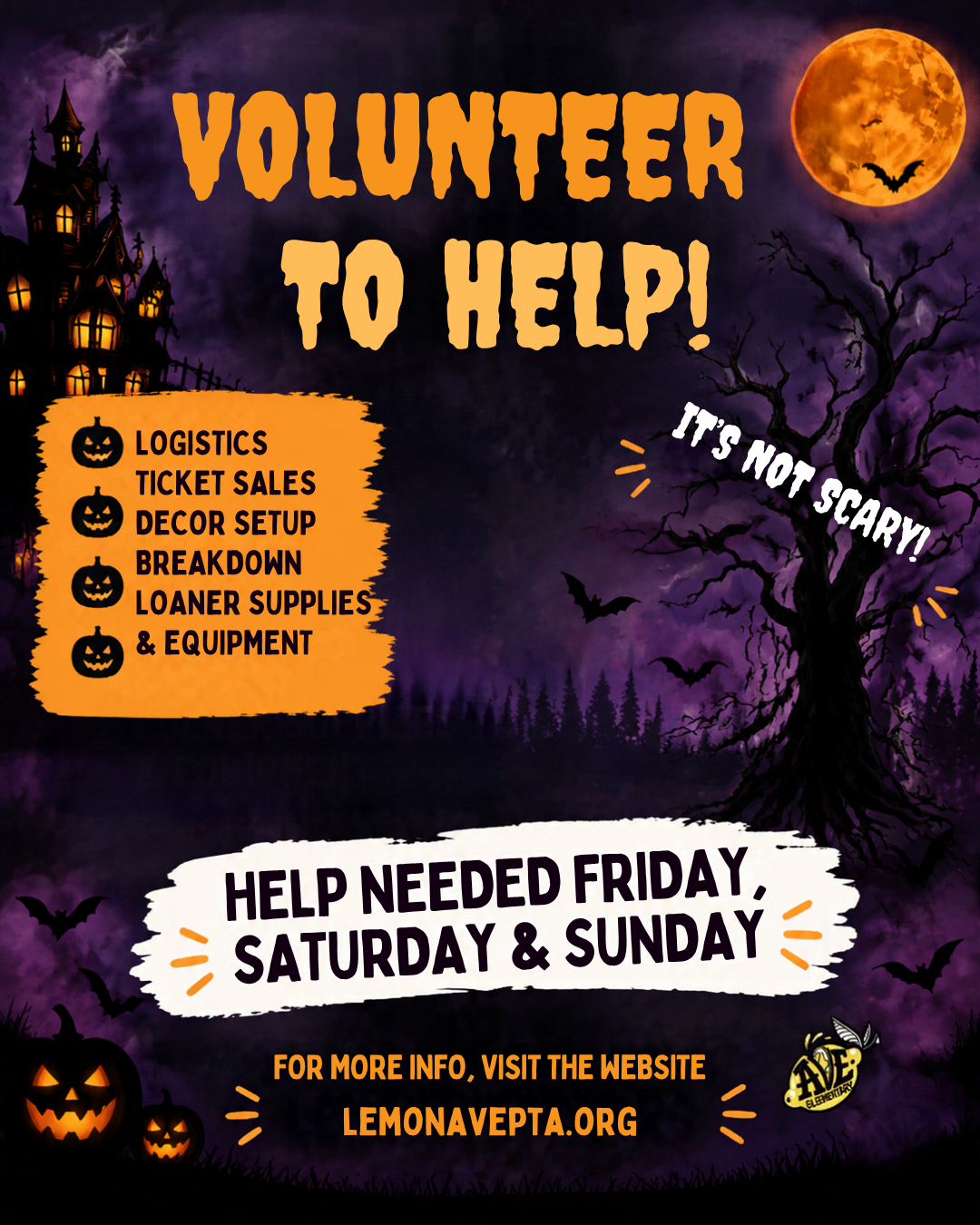 Fall Carnival - Help Needed!