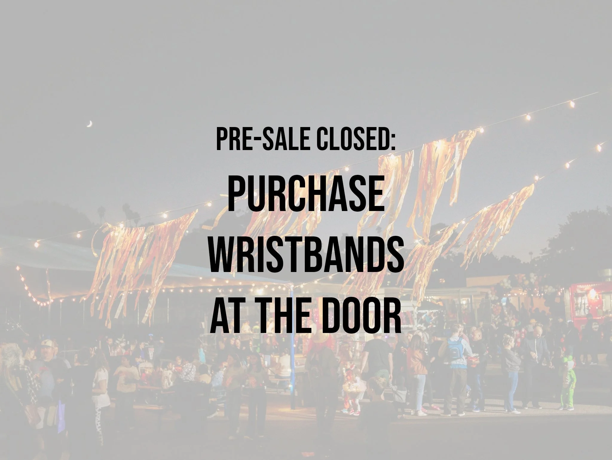 Fall Carnival Wristband - 2026