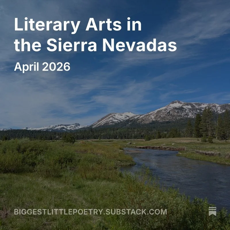 Literary Arts in the Reno Area April 2026