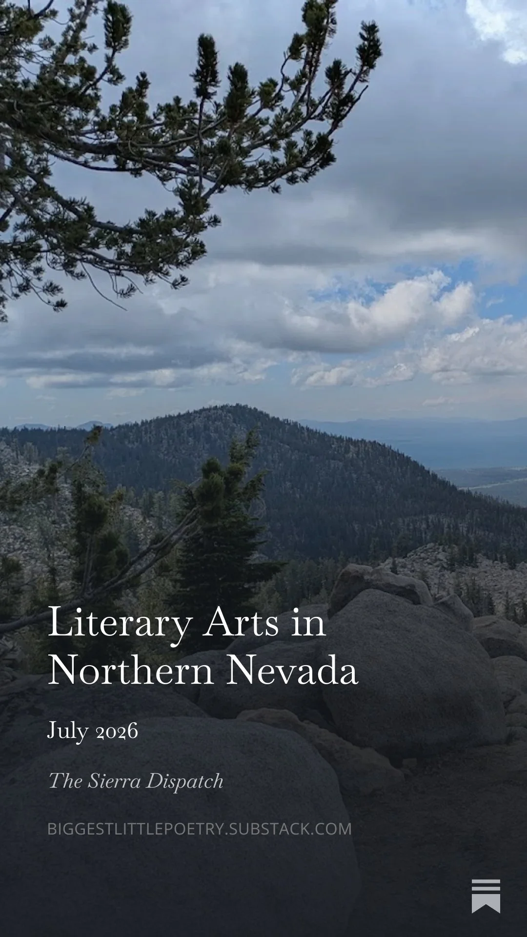 Northern Nevada Literary Arts July 2026