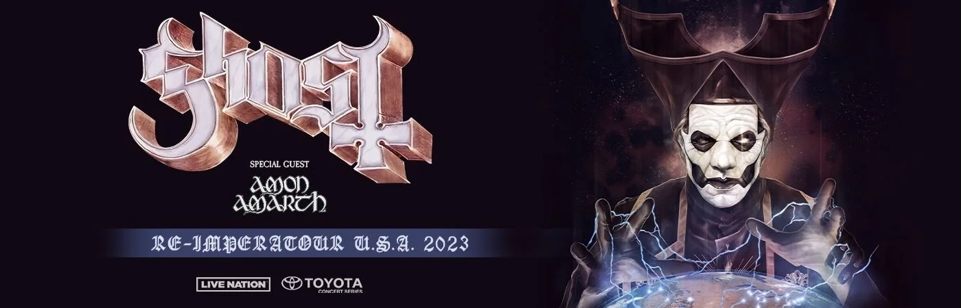Ghost with Amon Amarth Kick Off the Re-Imperatour U.S.A in Concord California
