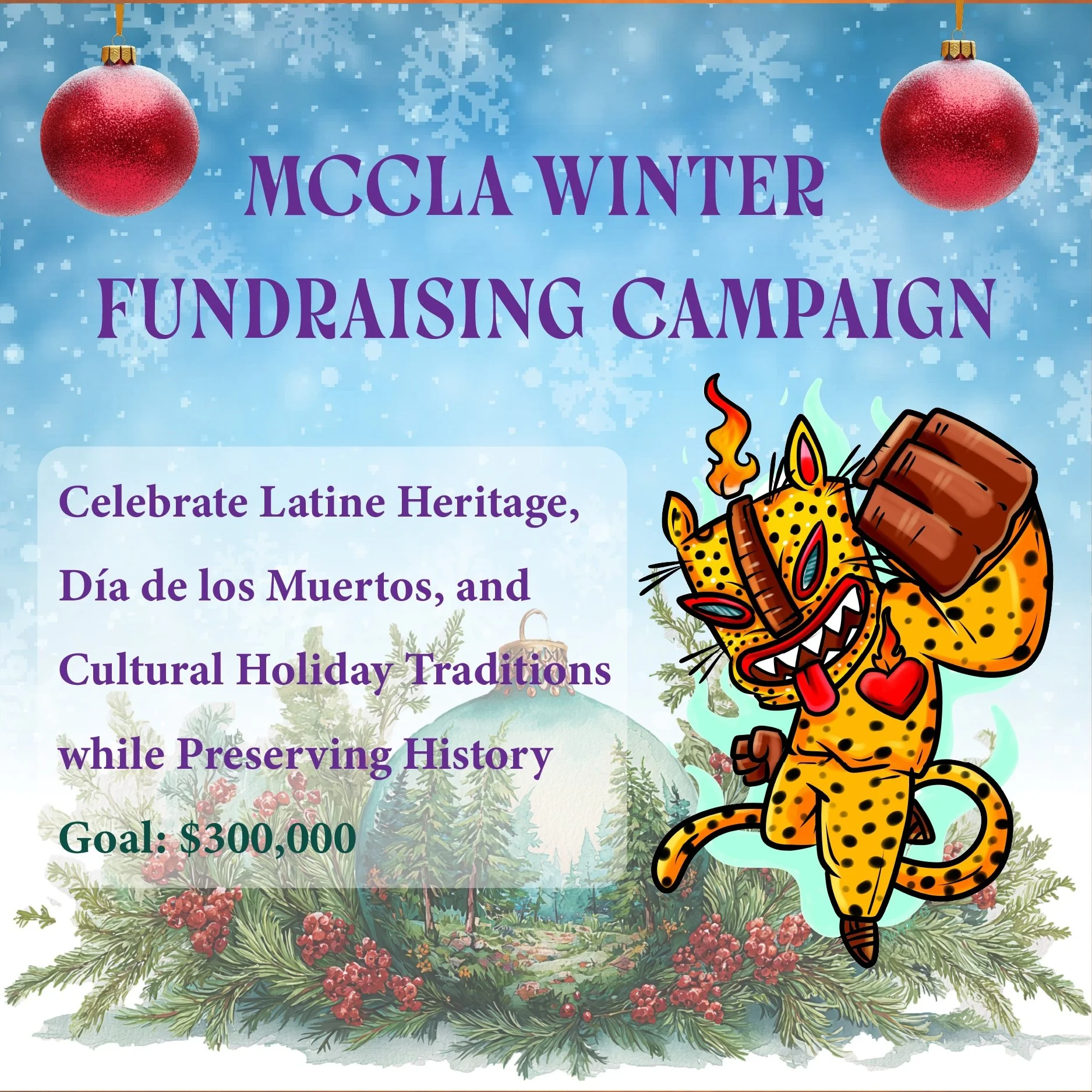 MCCLA Winter Fundraising Campaign