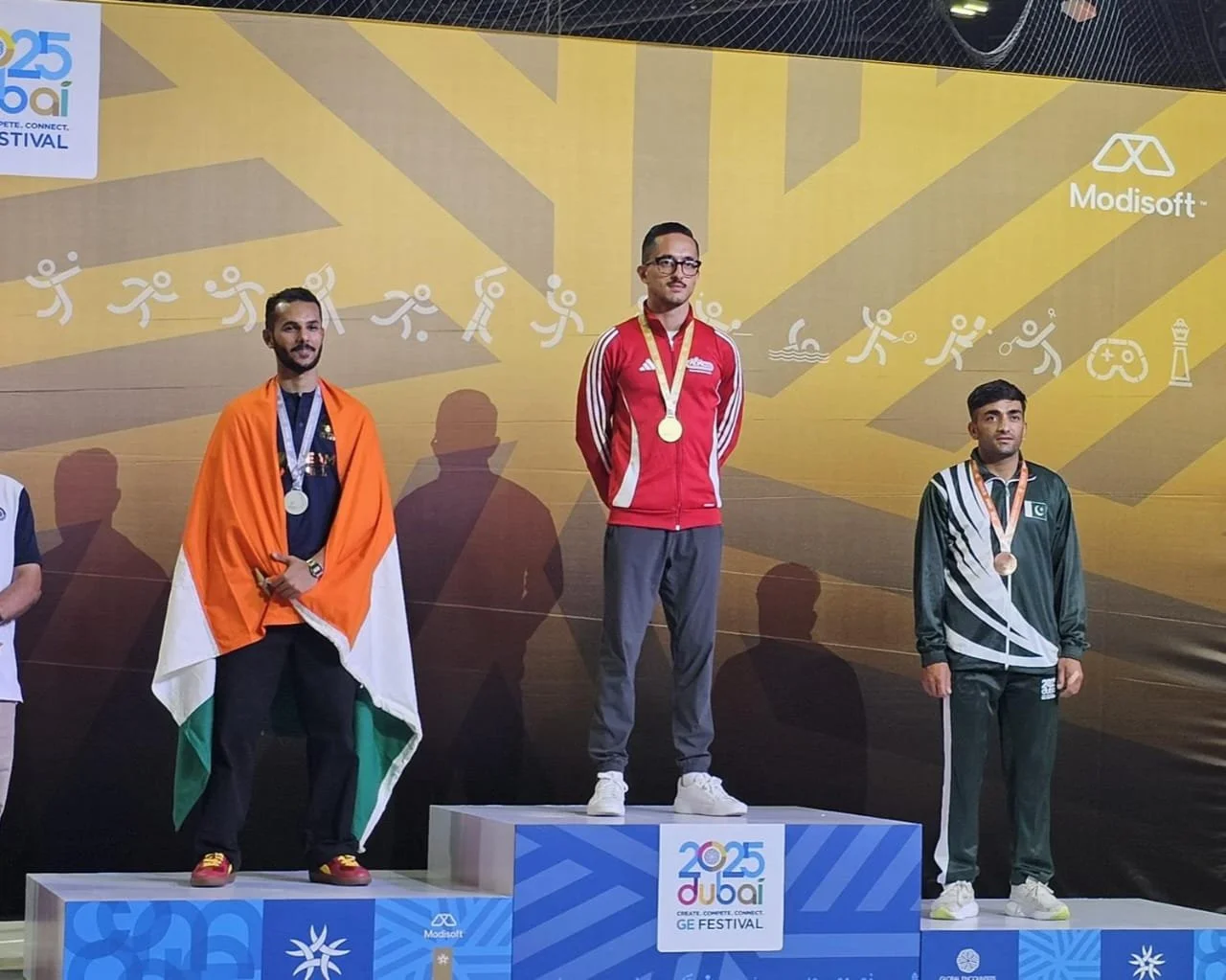 SHAYAN KAHN BRINGS HOME GOLD FROM JUBILEE GAMES IN DUBAI