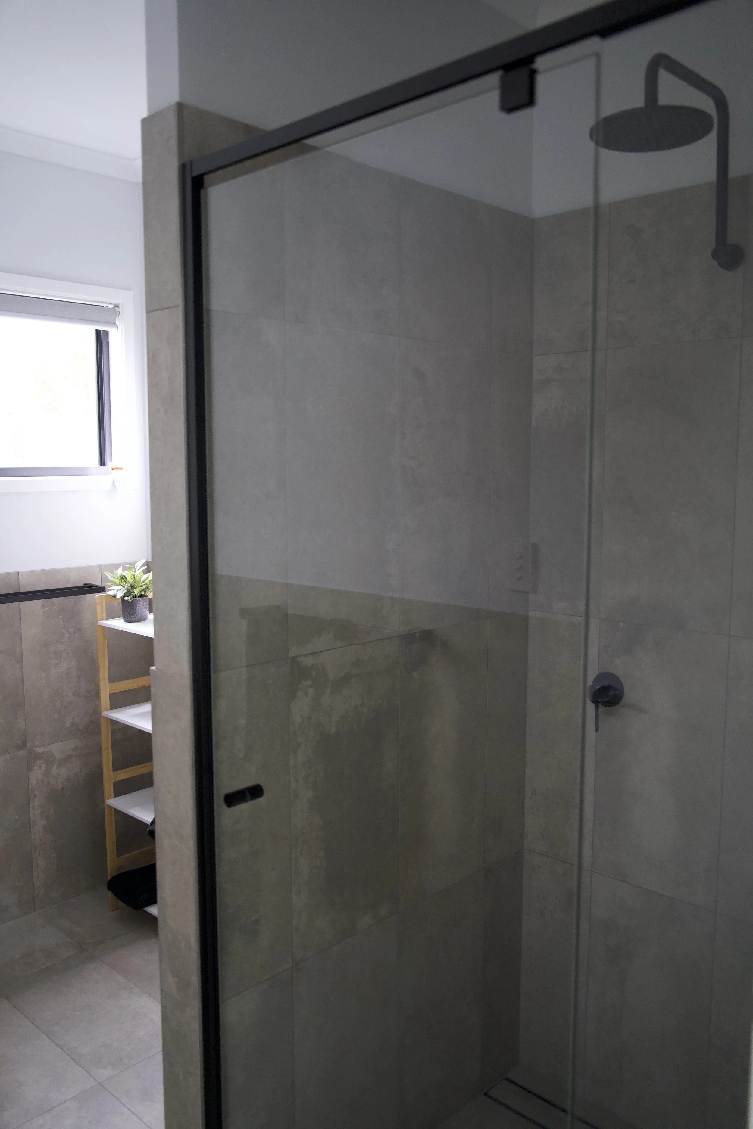 Shower in granny flat, Palm Beach
