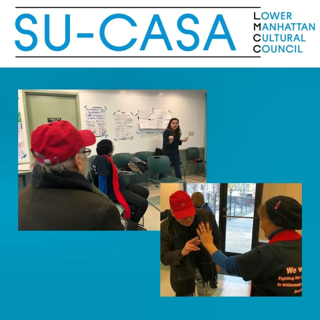 Excited to be a SU-CASA artist! 

LMCC is excited to announce 30 residencies for individual artists on behalf of the borough of Manhattan for the 2023 SU-CASA program cycle! SU-CASA is a community arts engagement program that places artists and organ