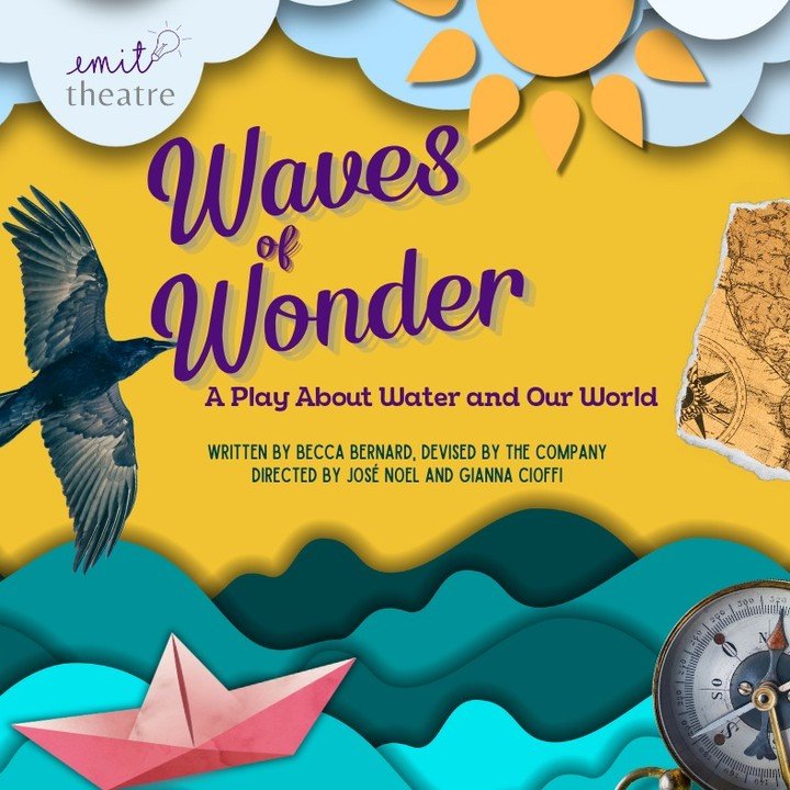Excited to be a part of these performances on June 24 and June 25 with @emittheatre 

Emit Theatre will present a brand-new TYA production, Waves of Wonder: A Play About Water and our World, written by Becca Bernard with devising by Sindy Castro, Mar