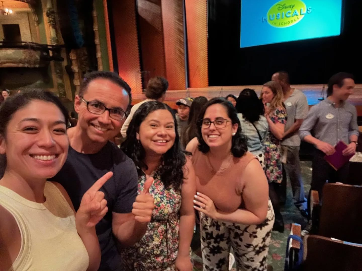 On June 4, my school performed a song on Broadway! I directed my first school musical as part of the Disney Musicals in Schools program - Finding Nemo Kids! A lovely memory. So proud to have wrapped up my first year as a full time theatre teacher wit