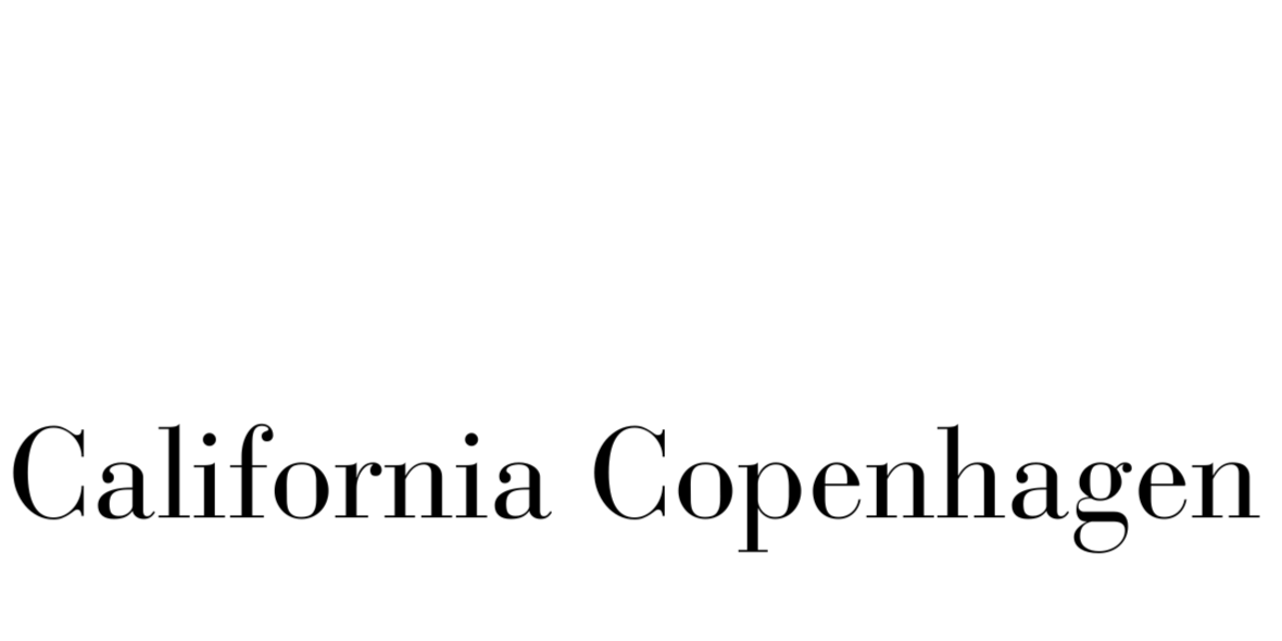 California Copenhagen