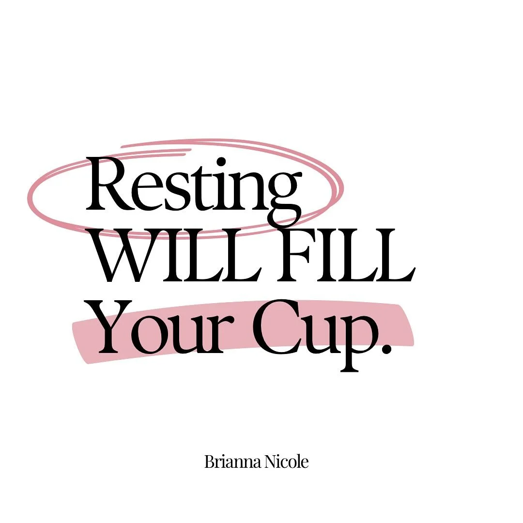 Here&rsquo;s a gentle reminder&hellip;.
Rest is not EARNED.
Rest is REQUIRED.

You&rsquo;ve been pouring and producing&hellip; but when&rsquo;s the last time you just rested?

With the highs and low of this past month&hellip; THIS is the constant rem