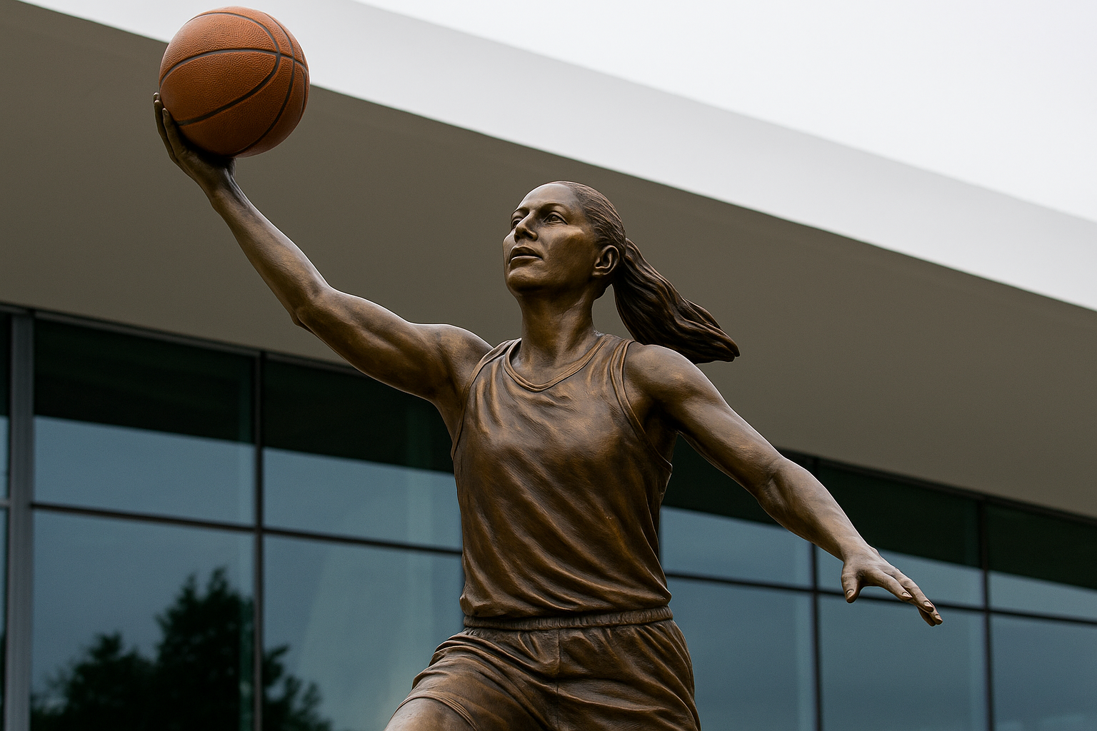 silly sports statues