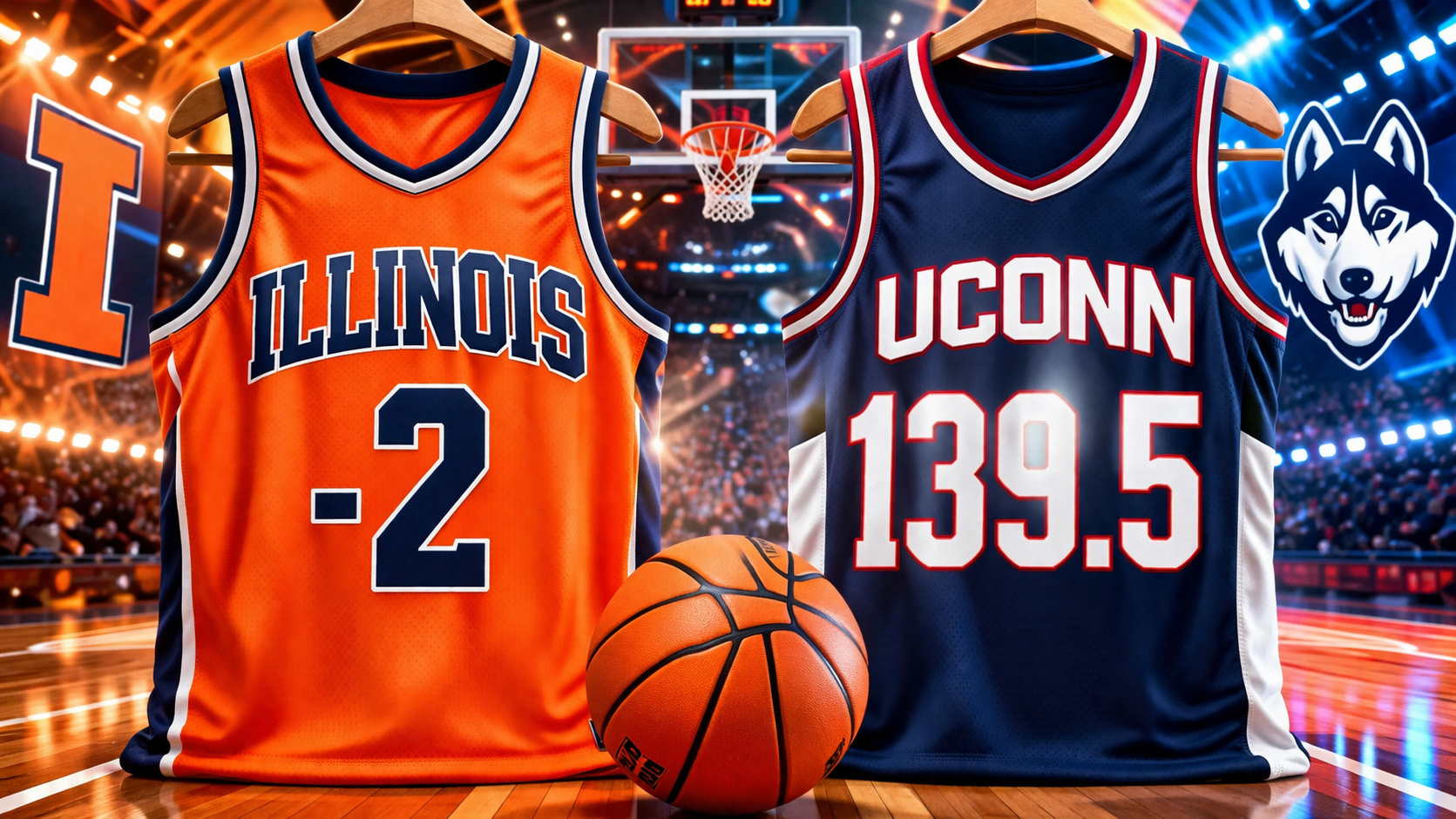 Illinois -2 vs. UConn