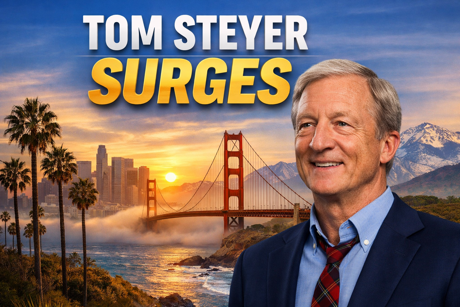 Steyer: The New Favorite in California
