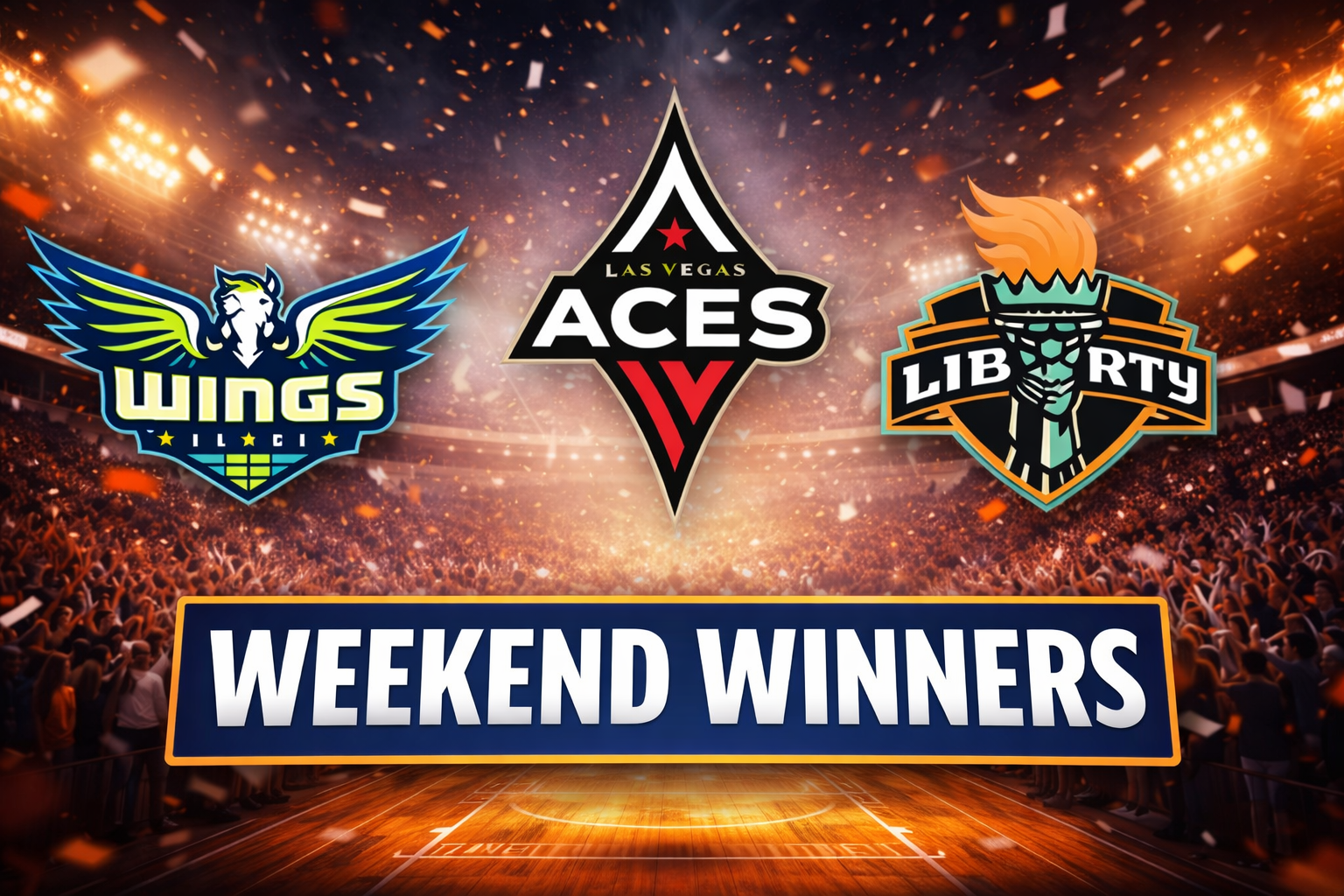 Aces, Liberty, and Wings win Wild Week