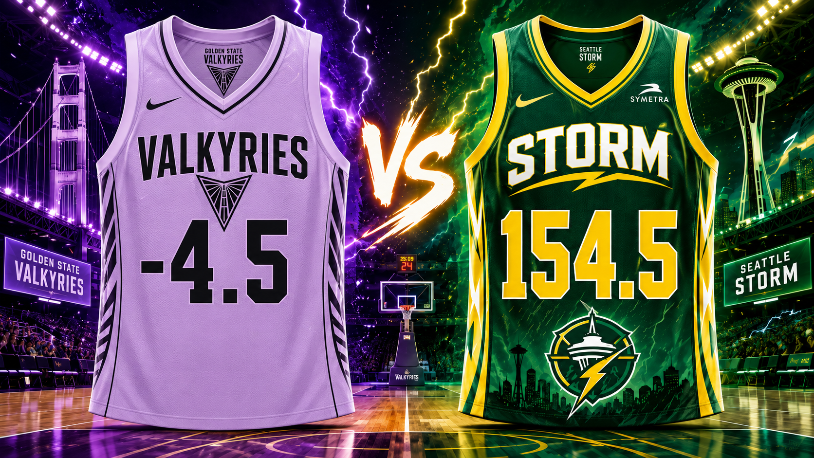 Seattle Storm at Golden State Valkyries