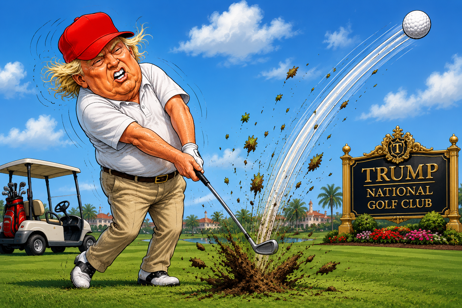 Donald Trump Sucks At Golf Too