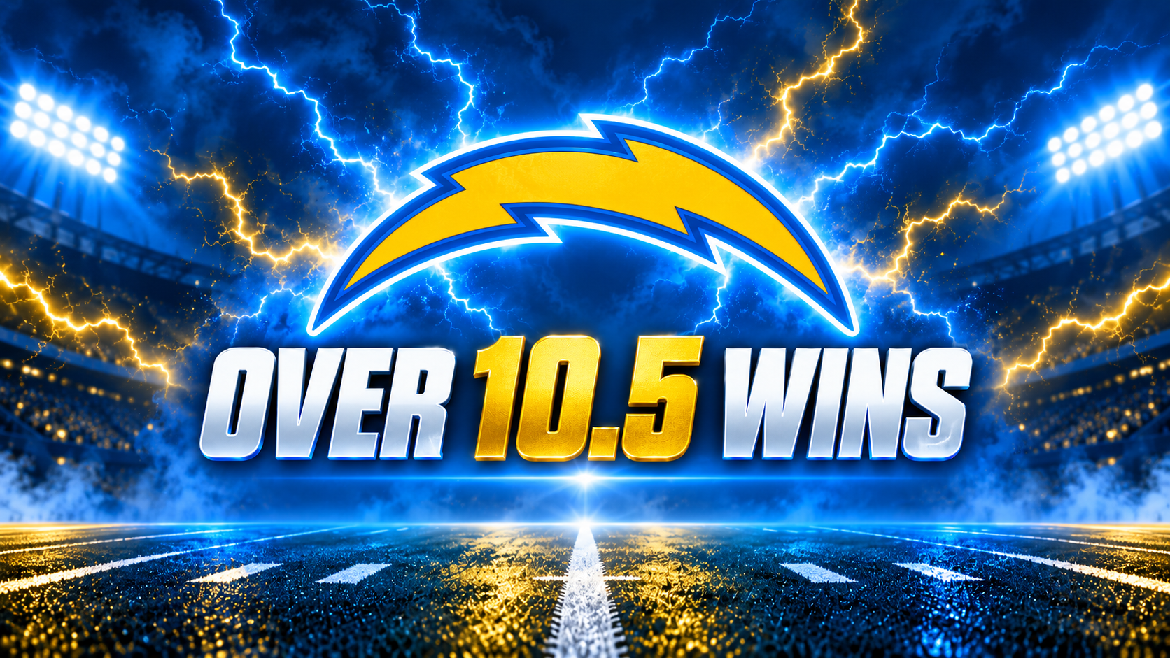 Los Angeles Chargers Over 10.5 Wins