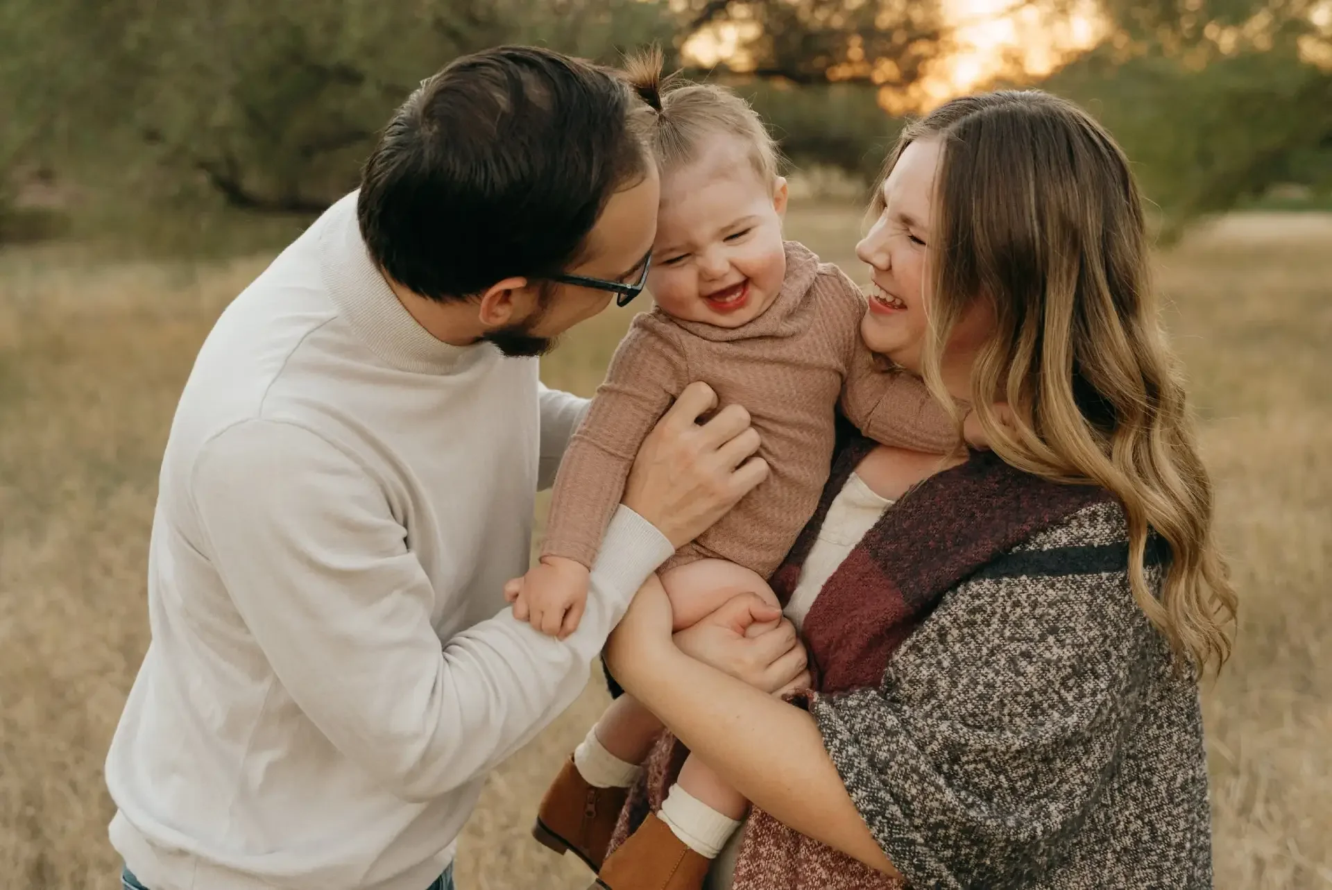 Parent and teenager improving communication