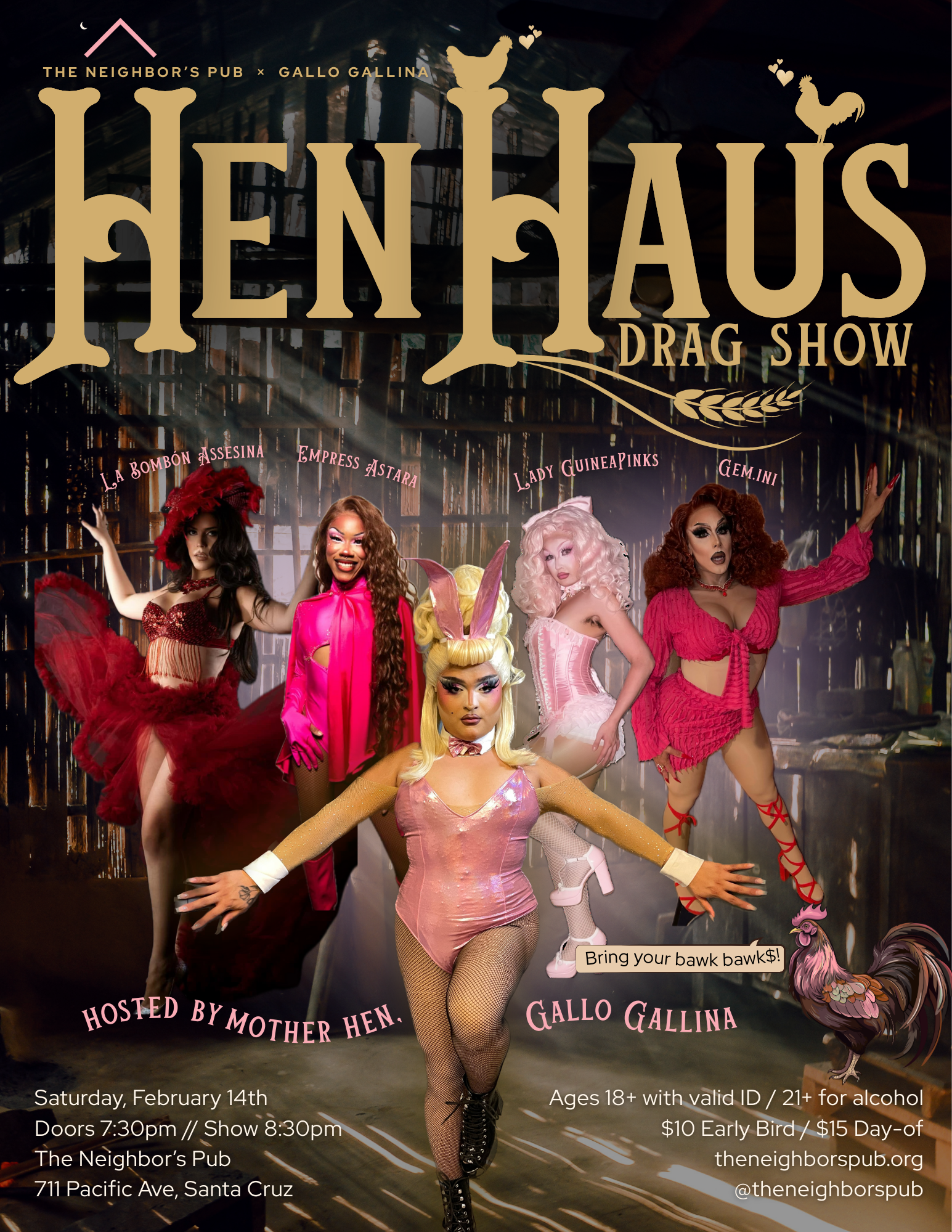 Hen Haus Drag Show 