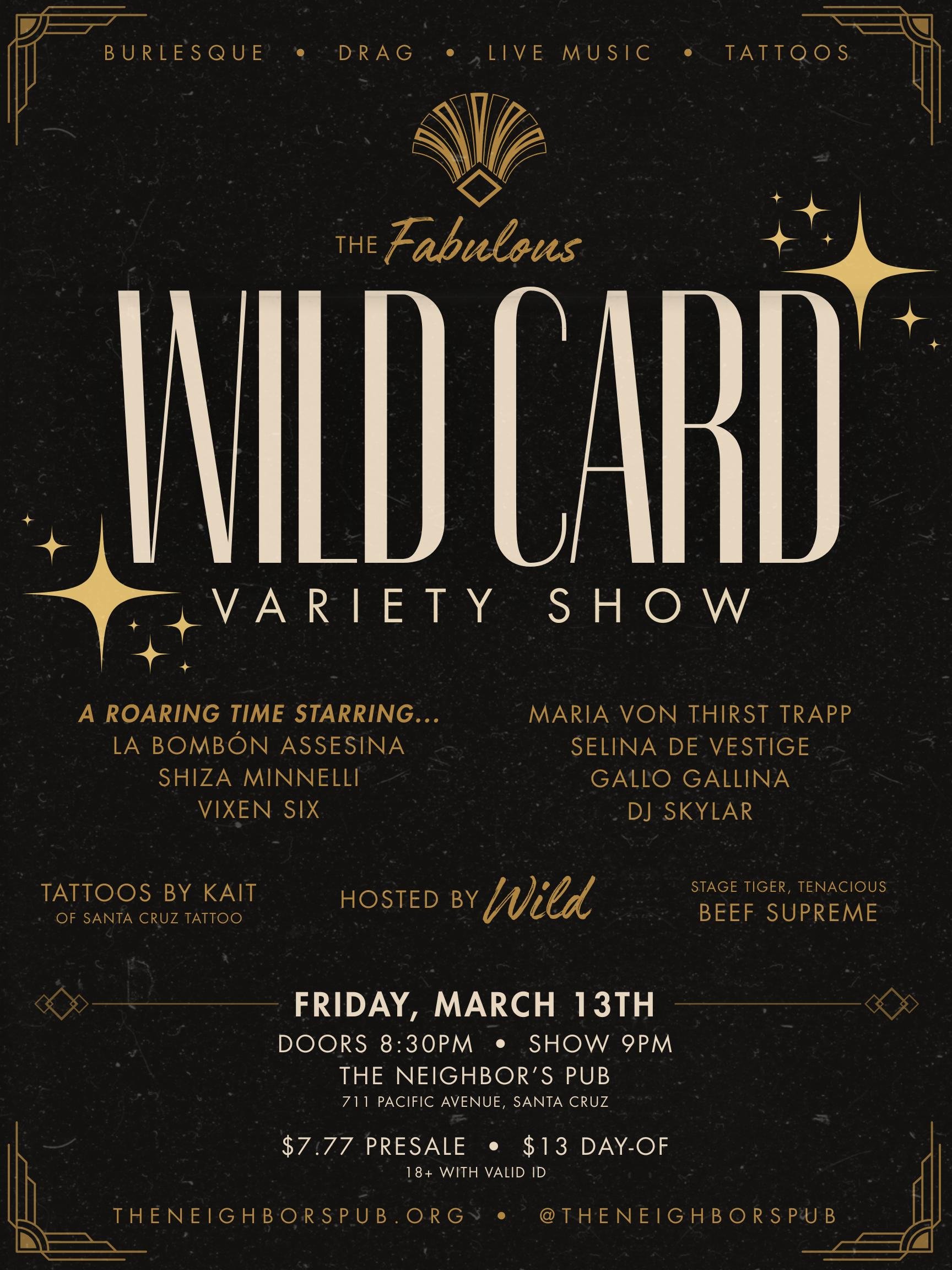 WILD CARD Variety Show