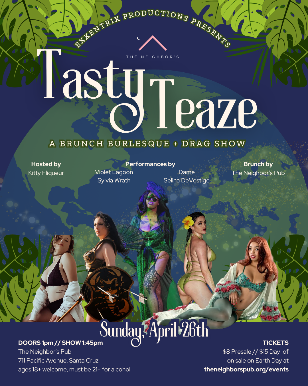 Tasty Teaze Brunch Show
