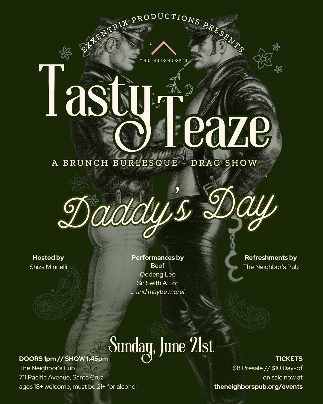 Tasty Teaze Brunch Show 
