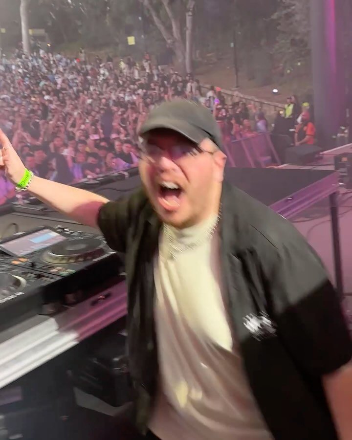 NON STOP ENERGY. THE ENTIRE SET. SO DAMN LOUD TOO. this was such an incredible experience &amp; everyone was so down for every genre i played. you guys ate up every minute &amp; it means the world to me. hearing that reaction of me saying my name giv