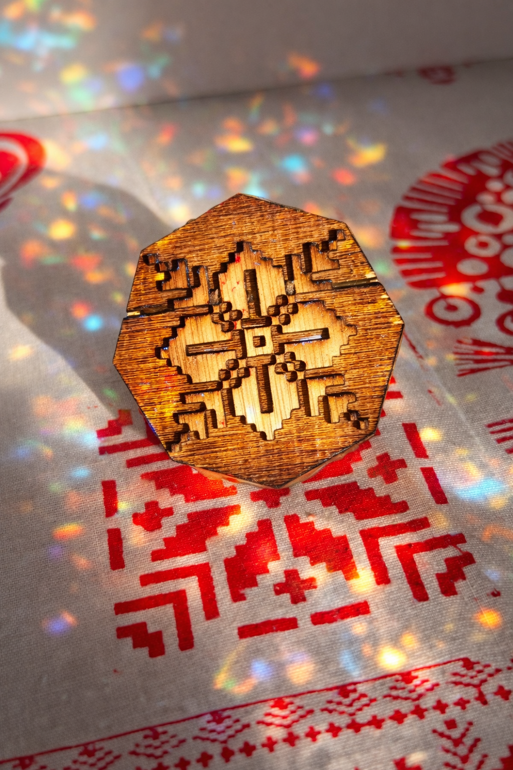 Block Printing Ukranian Ornaments