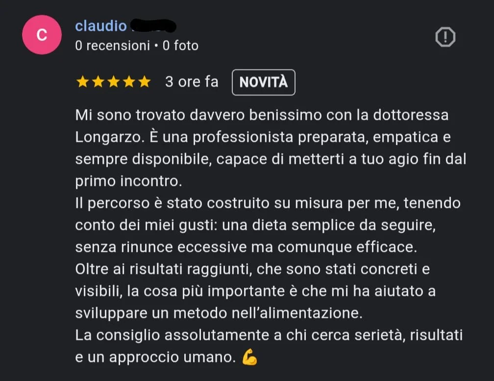 Percorso su misura per me