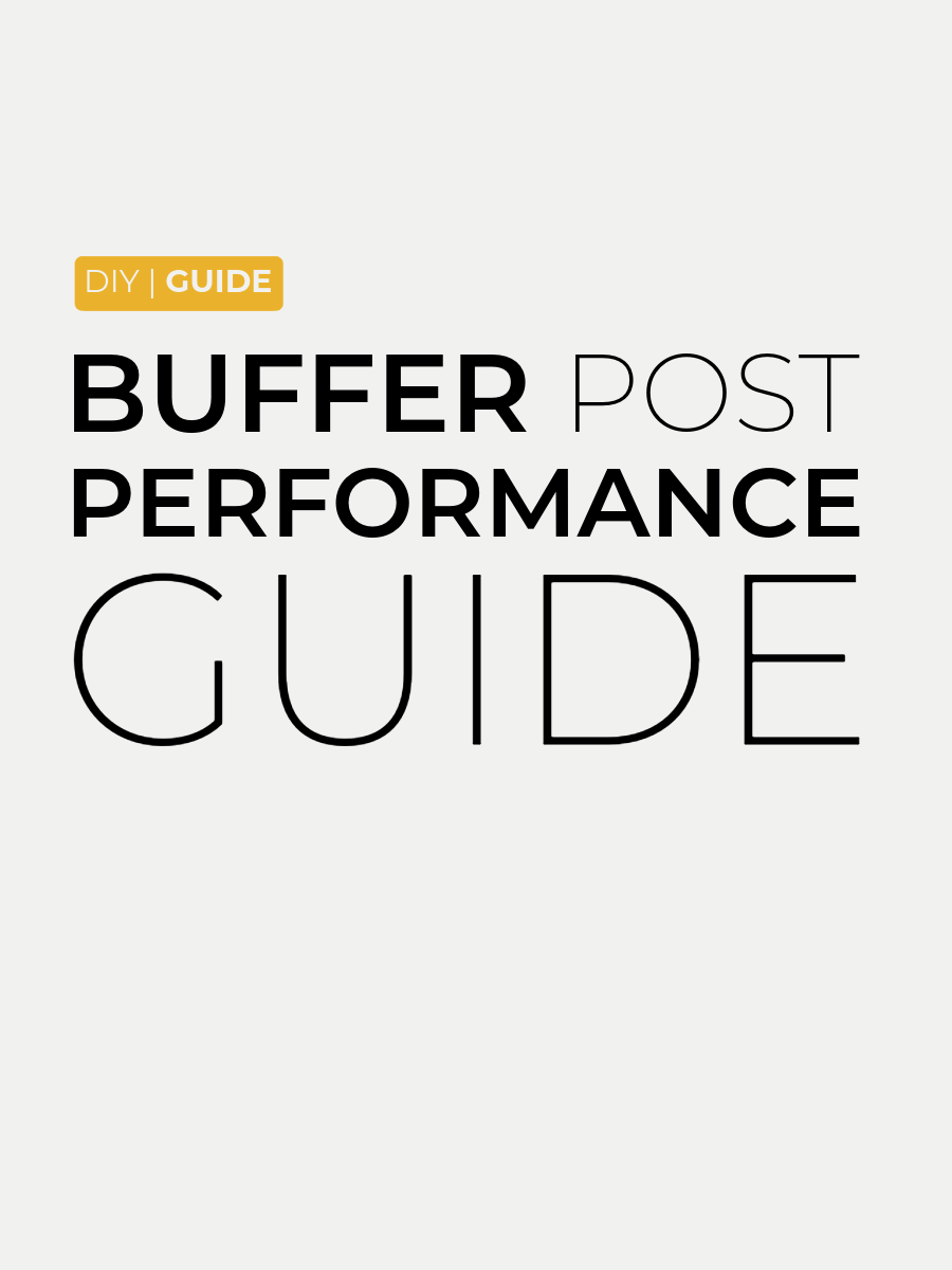 Buffer Post Performance Guide
