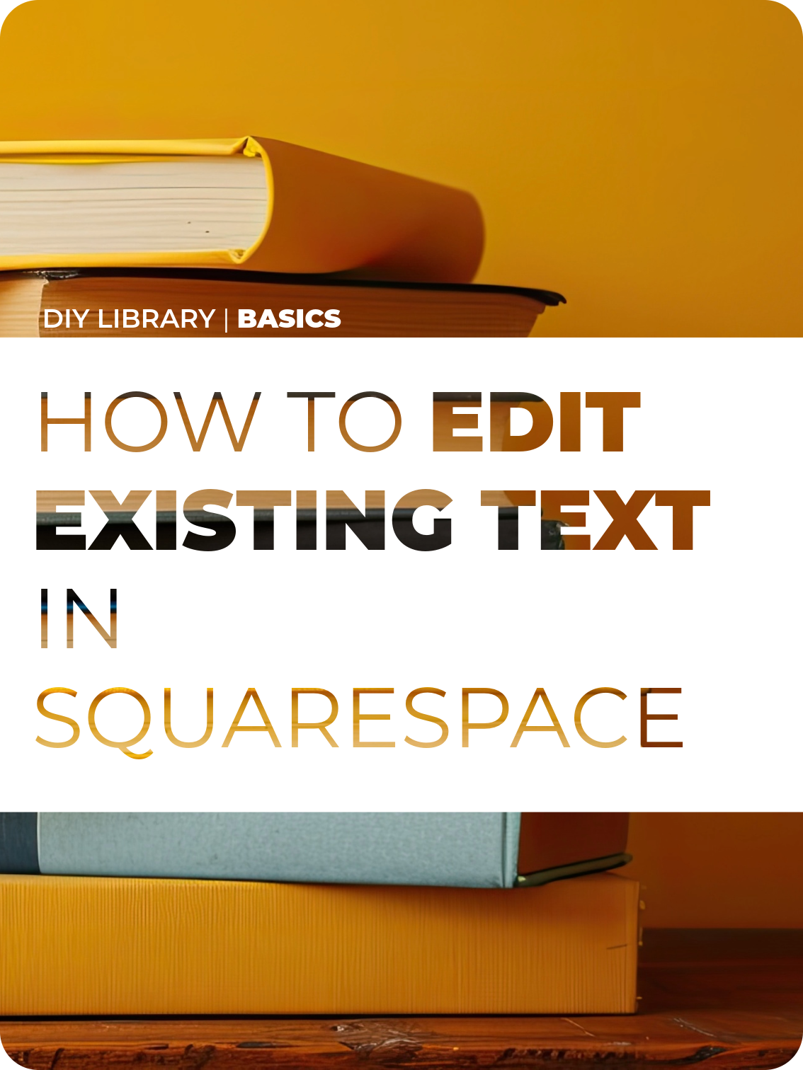 How to Edit Existing Text