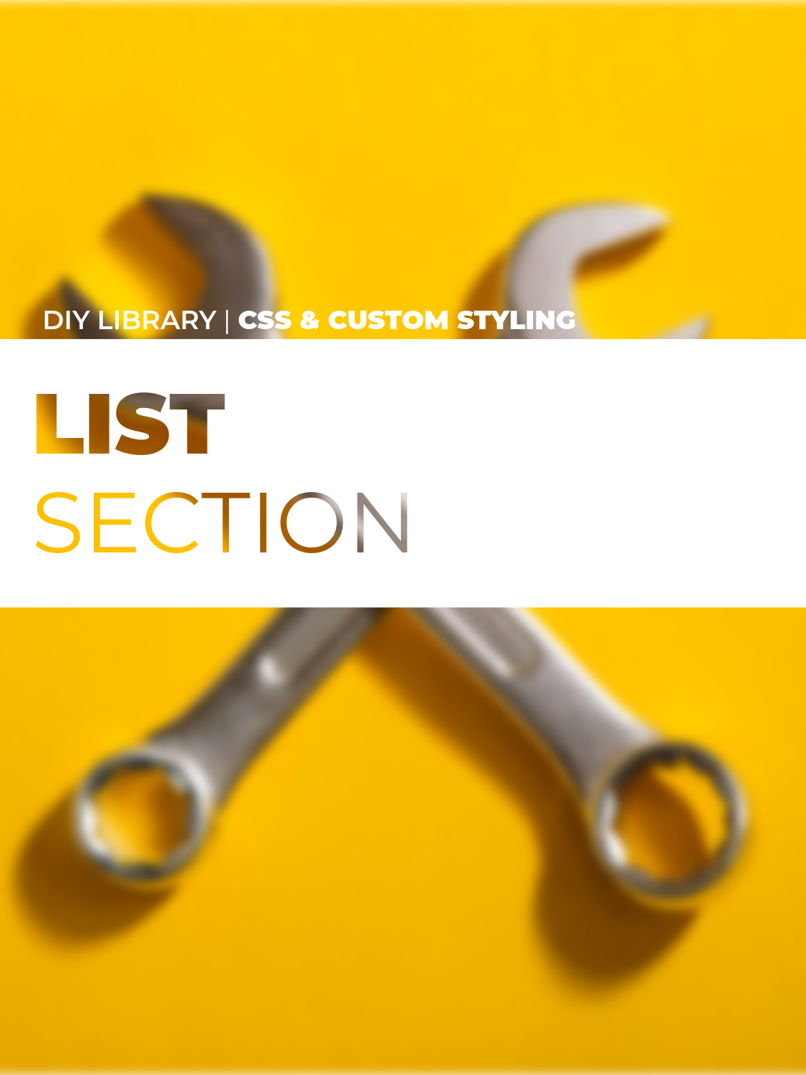List Section