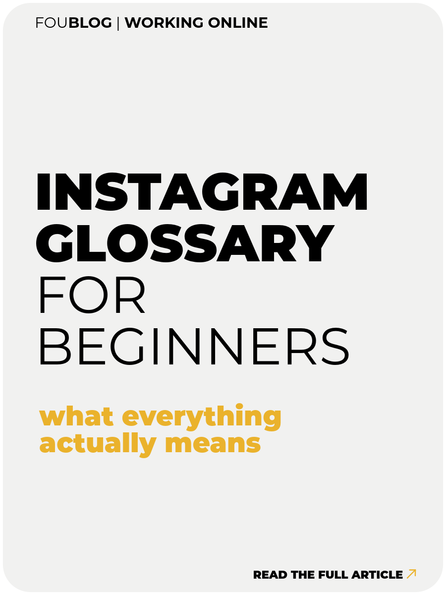 Instagram Glossary for Beginners: What Everything Actually Means