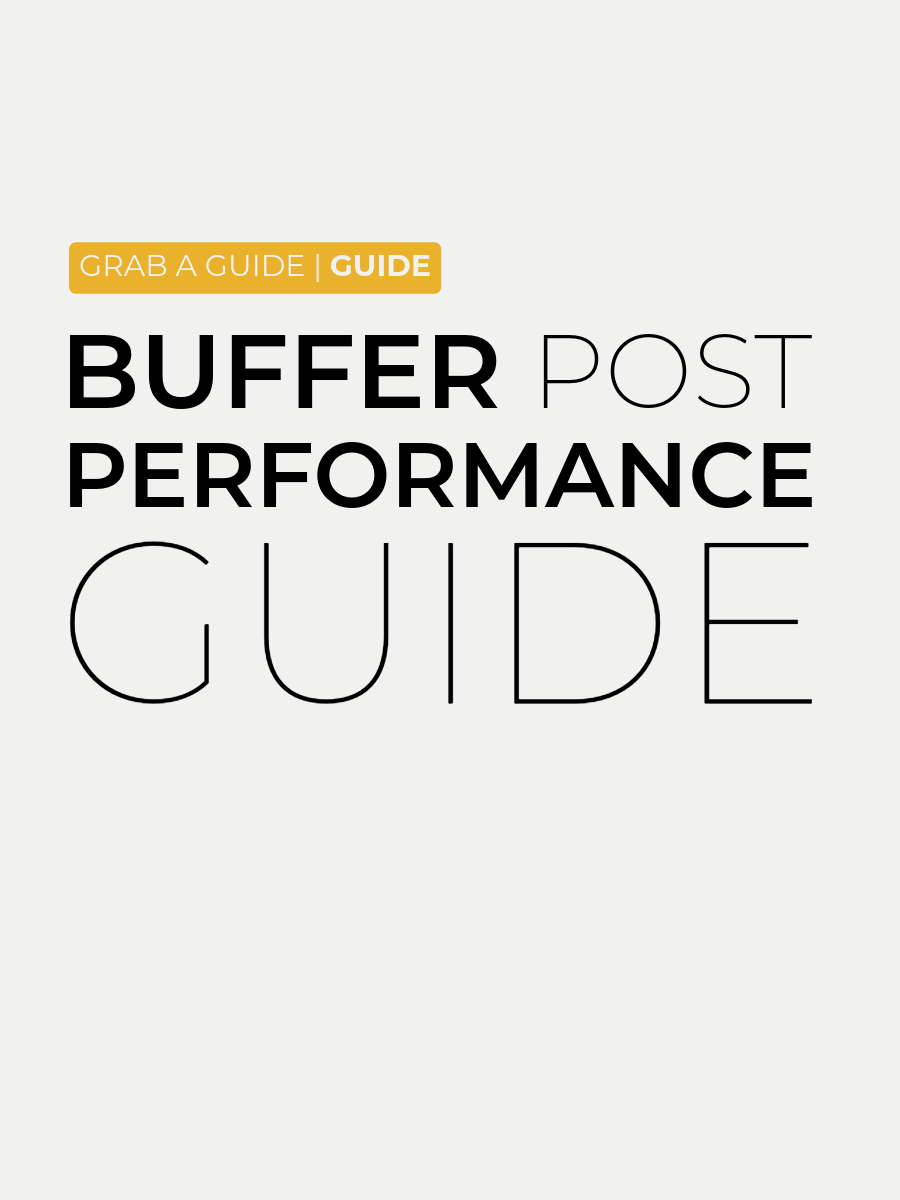 Buffer Post Performance Guide