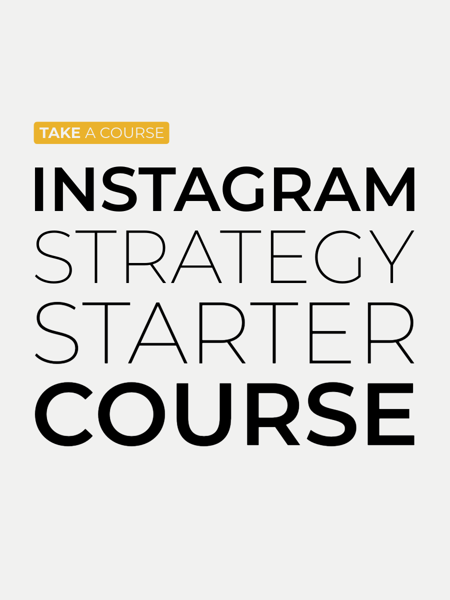 Instagram Strategy Starter