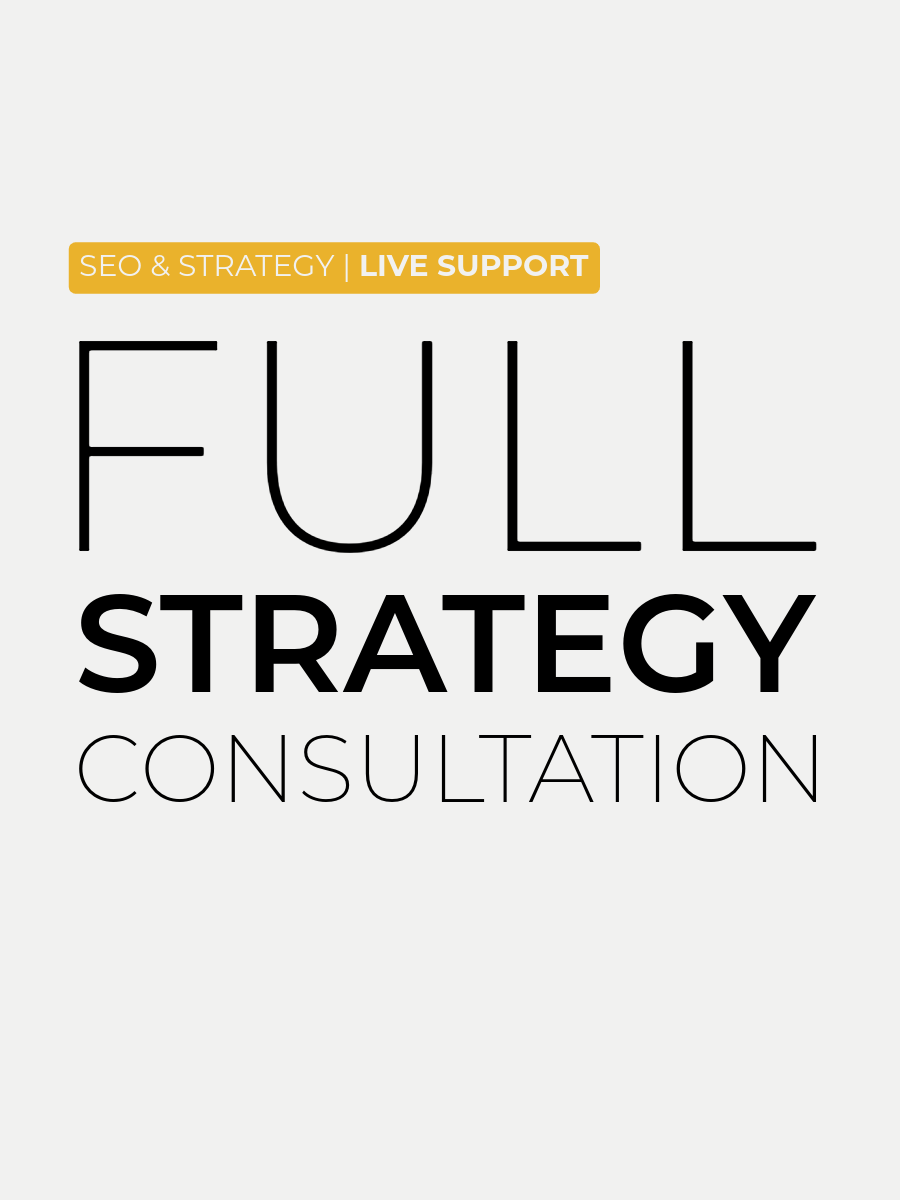 Full Strategy Consultation (75 mins)