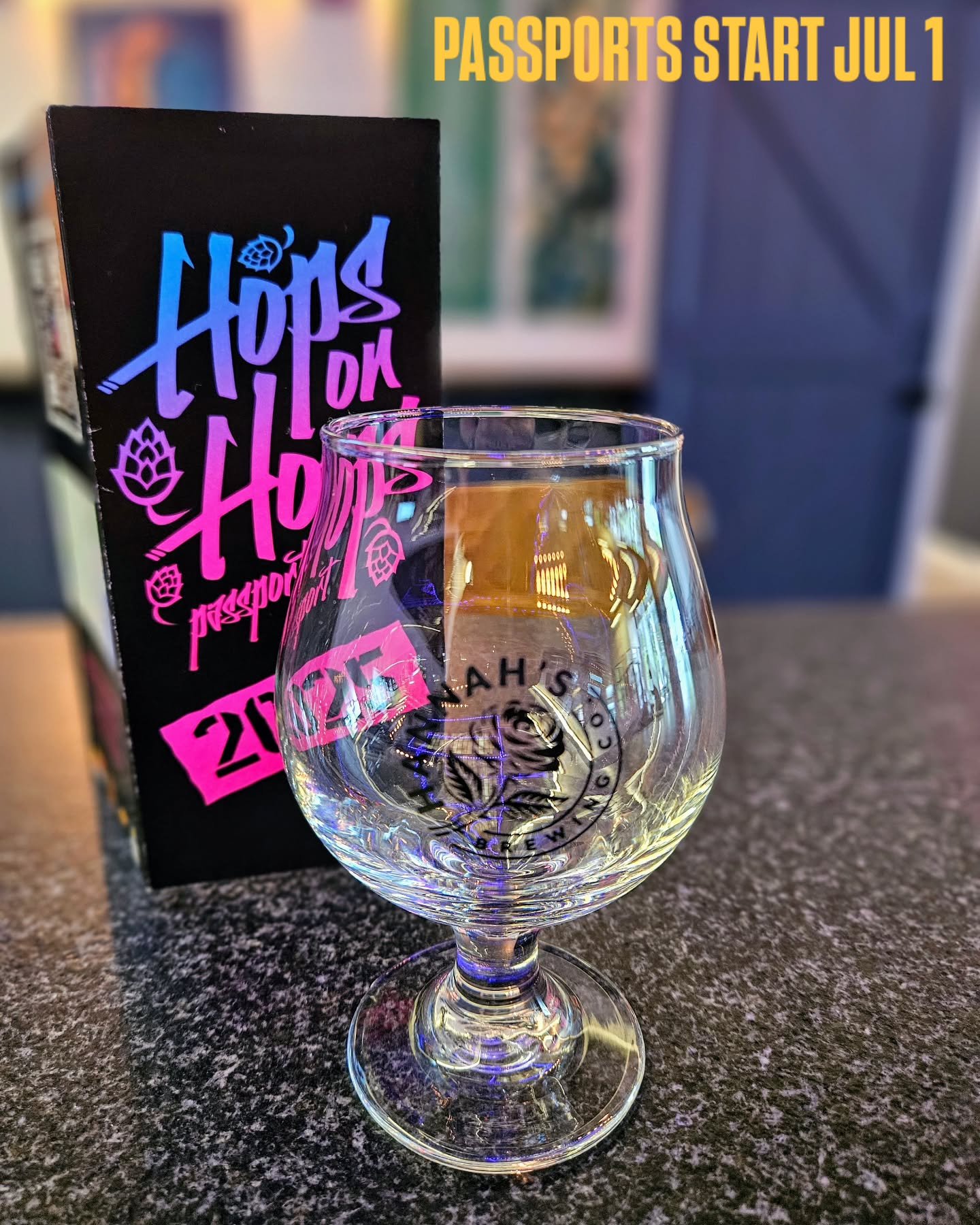 PASSPORT SZN

Hops, on hops, on hops. On hops. Passport is back!

Hops On Hops Passport 2025

How it works: pick up the booklet at a participating brewery. Get a stamp (or in our case, sticker) from every one by Sept 30 and you will be entered into a