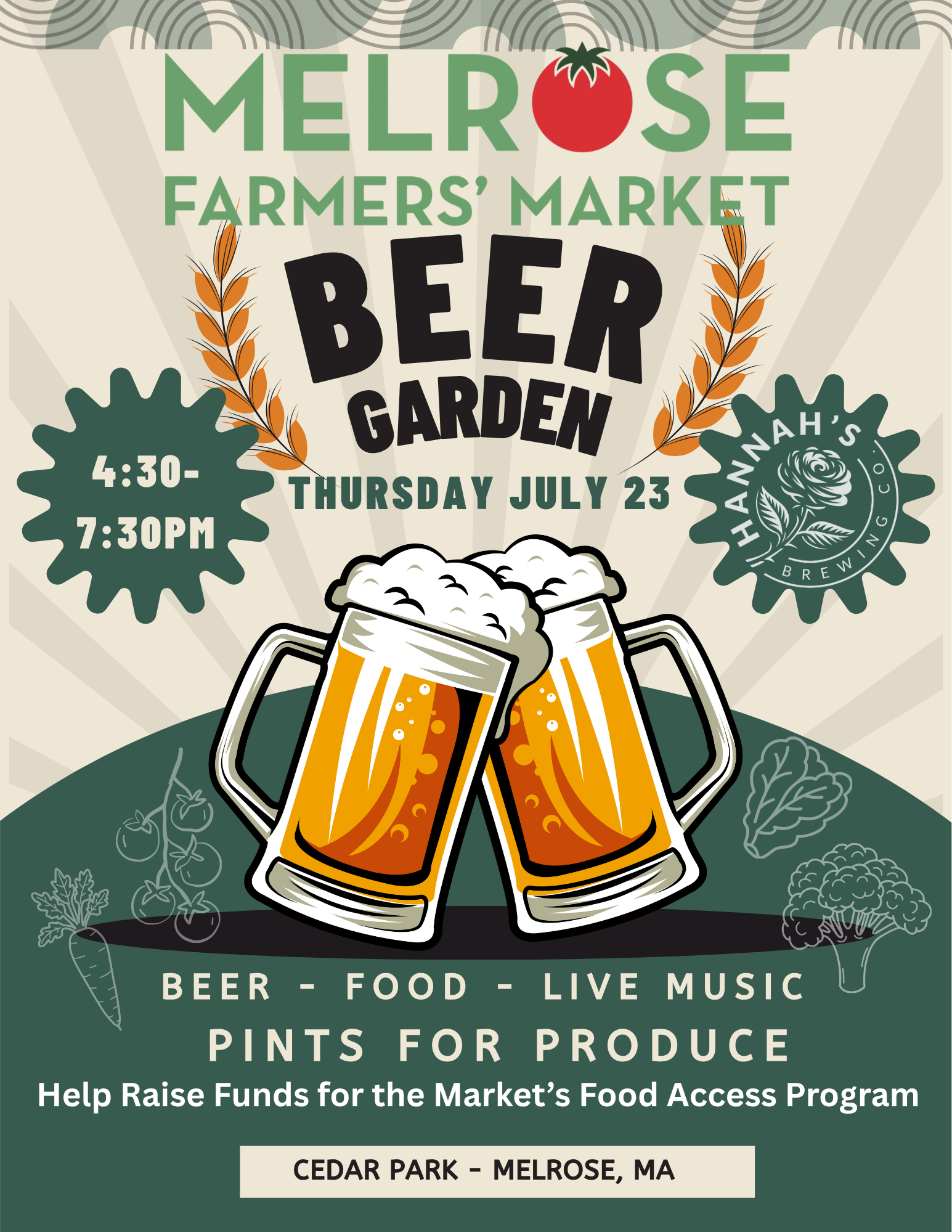 Beer Garden @ Melrose Farmers Market